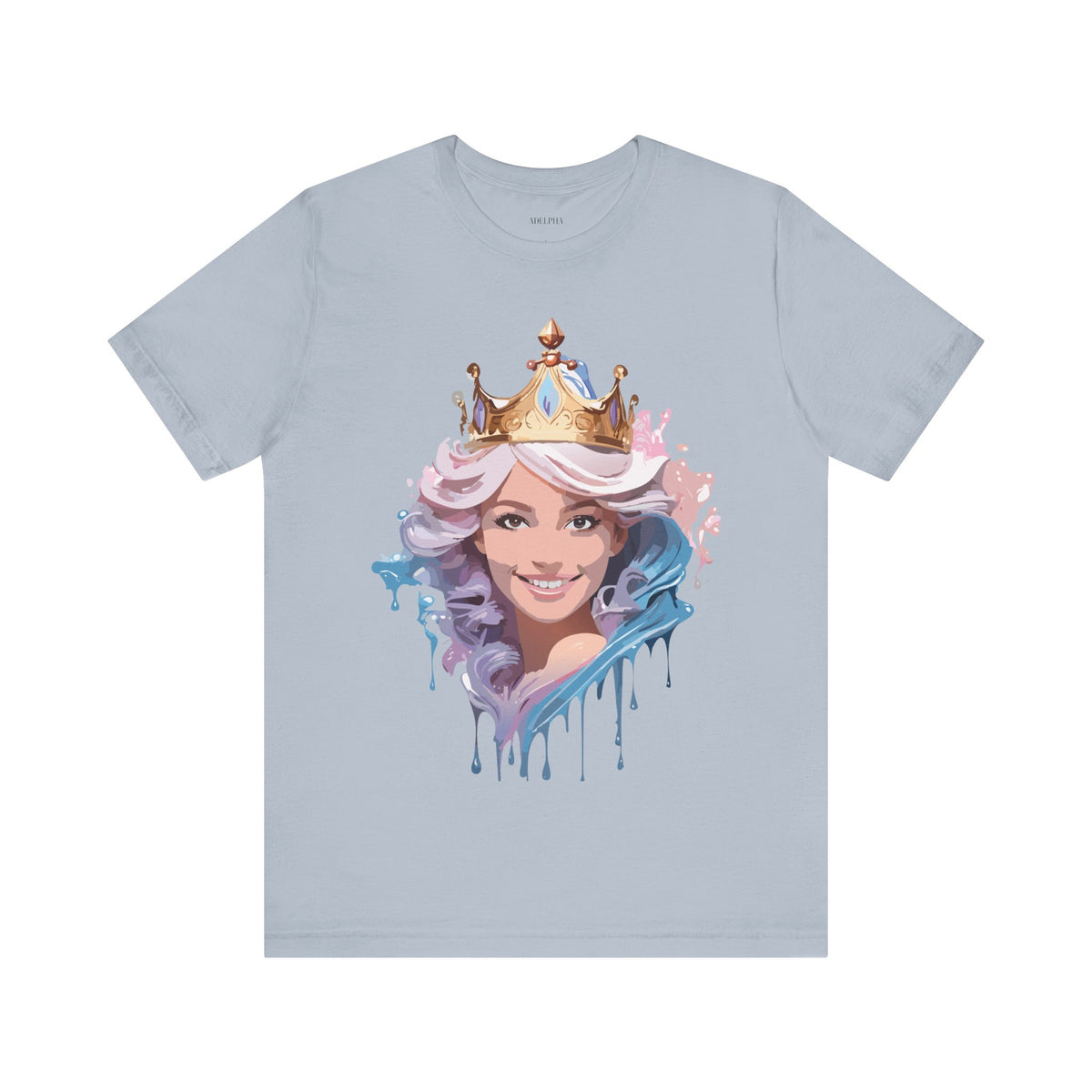 Queen Graphic Unisex Cotton Bella+Canvas Tee with Art Design m182