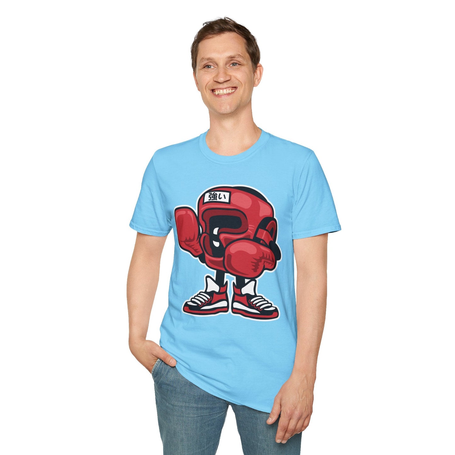 Cartoon T Shirt Unisex Short Sleeve Animation Tee Funny Graphic Tee Gildan Softstyle 64000 Cotton