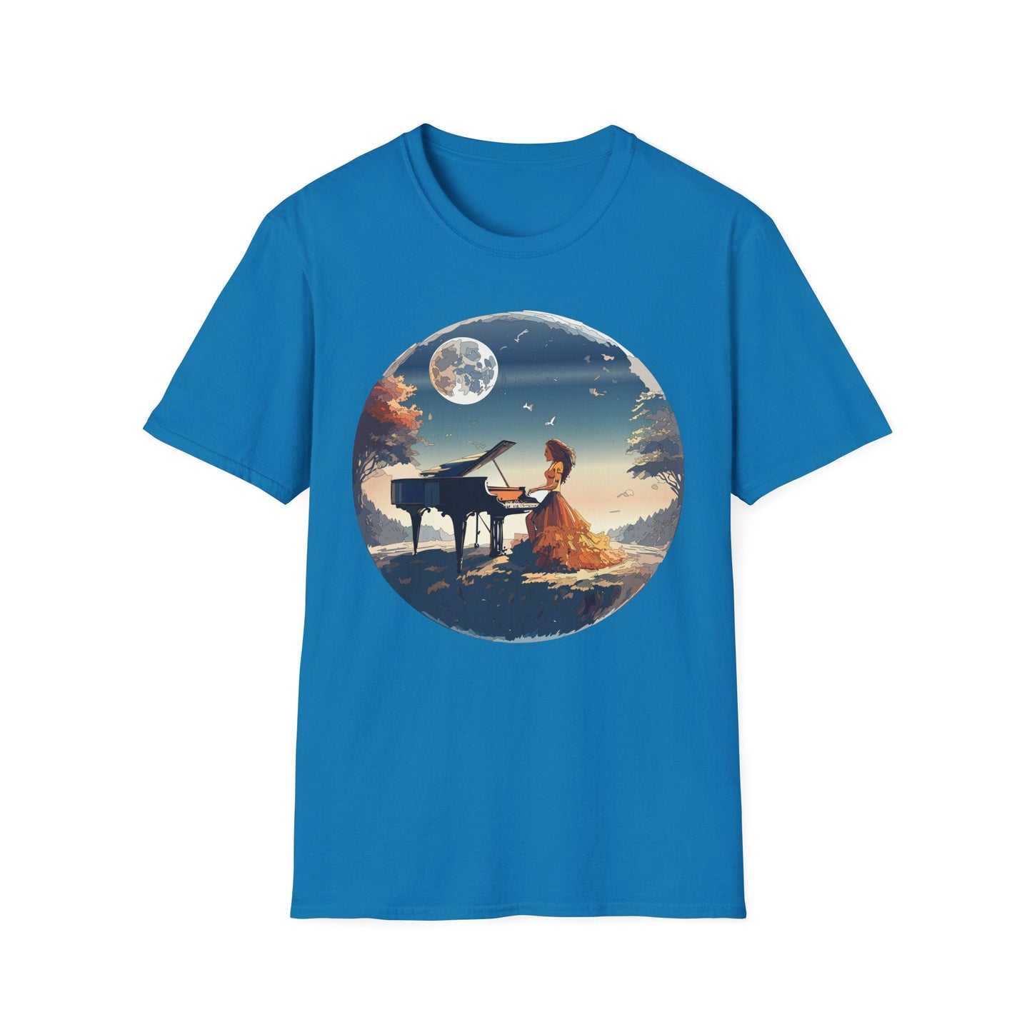 Womens Graphic T Shirt Art Design Gildan Softstyle Tee 100 Percent Ring Spun Cotton Unisex