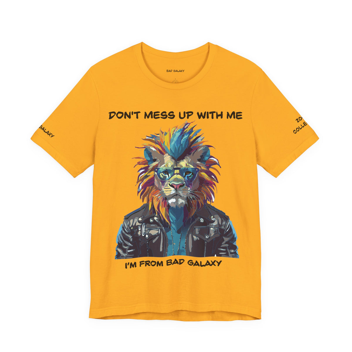 Animal Graphic Unisex Cotton Bella+Canvas Tee with Art Design b12