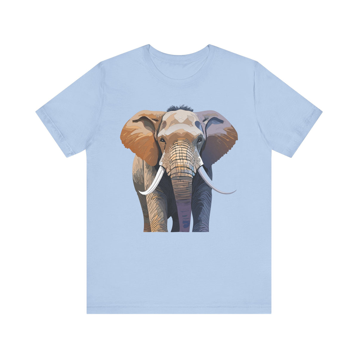 Wild Animals  Graphic Unisex Cotton Bella+Canvas Tee with Art Animal Design ab39