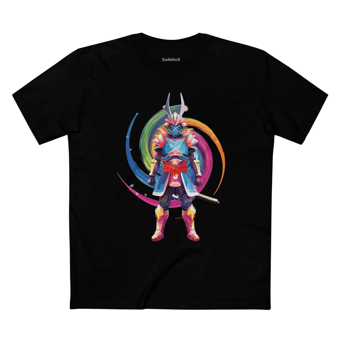 Samurai Graphic Unisex 100 Cotton Staple Tee 36