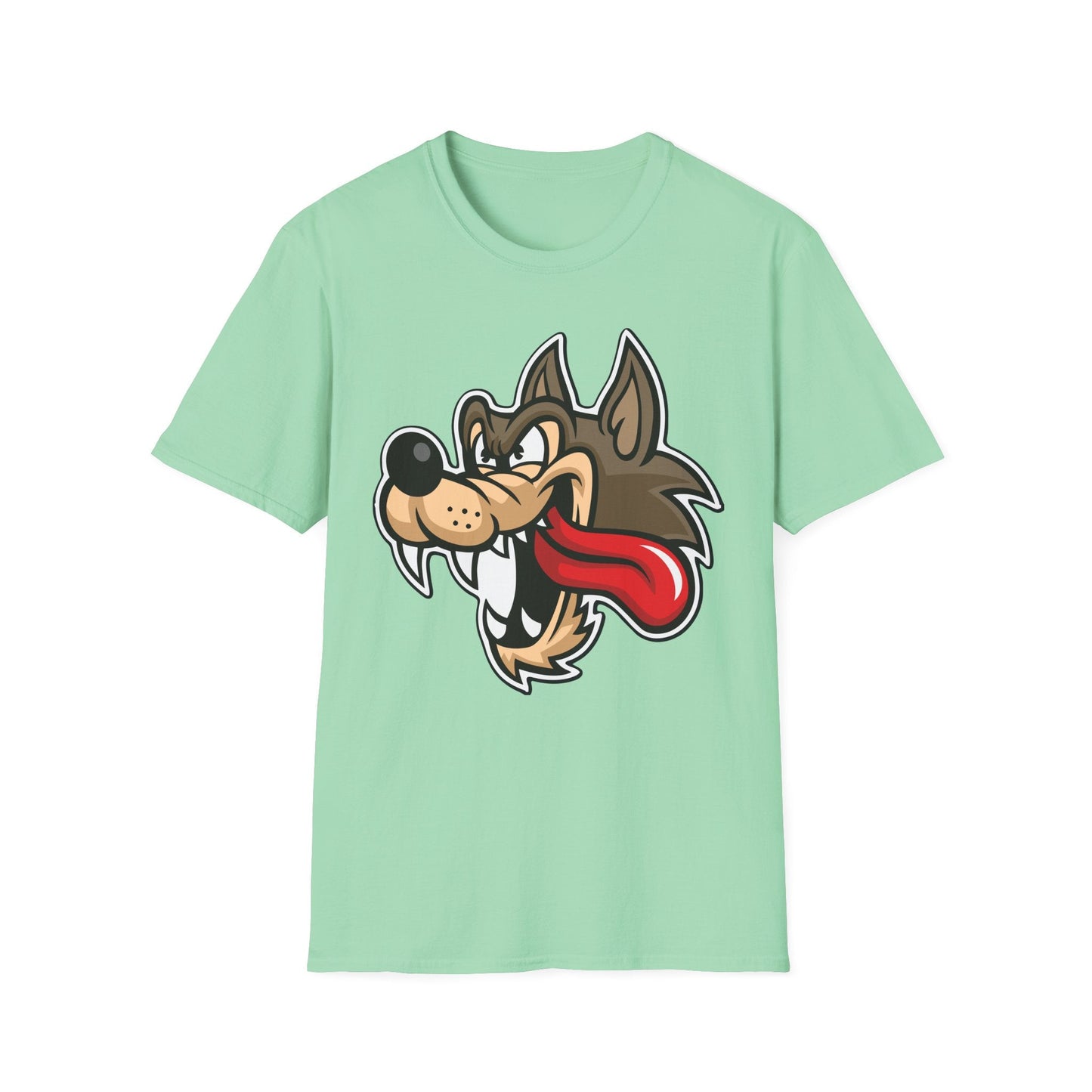 Cartoon T Shirt Animation Tee Unisex Funny Tee Gildan Softstyle 64000 100 Percent Cotton