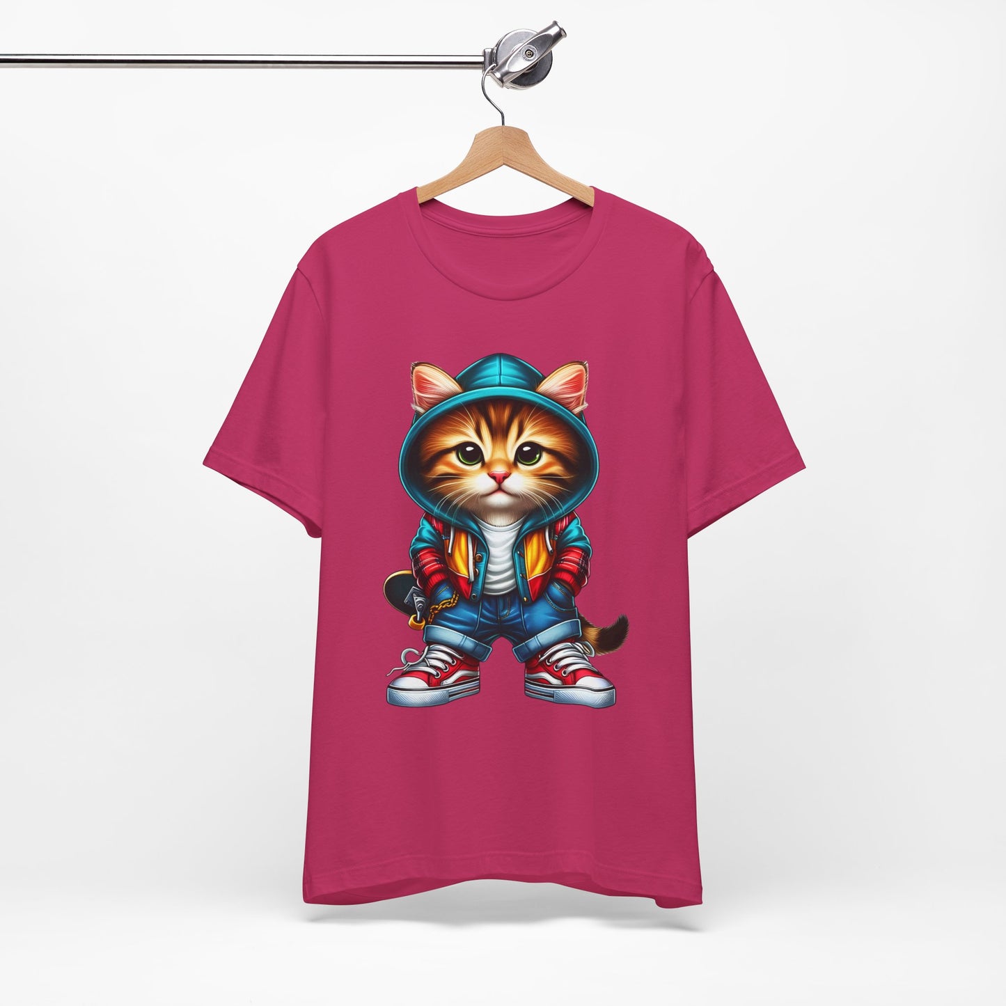 Mina Cool Cat Tee Shirt, Funny Cat T-Shirt, Pet Shirt, Animal Tees, Funny Animal T-Shirt, Graphic Tee