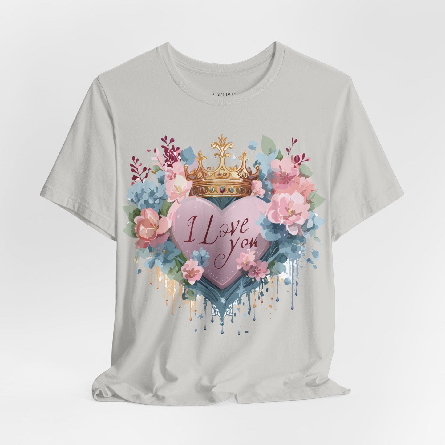 Valentine Graphic Tee Unisex Jersey Short Sleeve Vintage Inspired Art Design By Adelpha