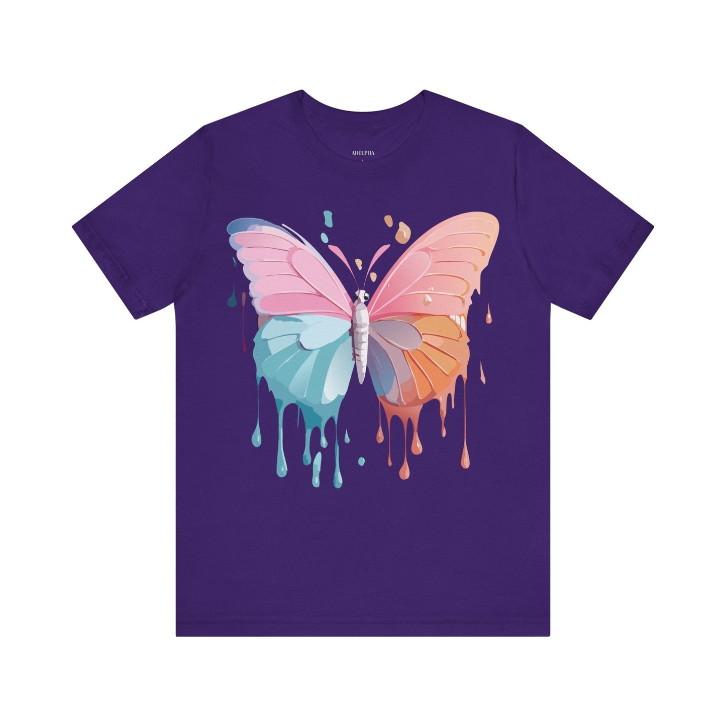 Adelpha Graphic Tee Unisex Short Sleeve Jersey Art Design Vintage Inspired