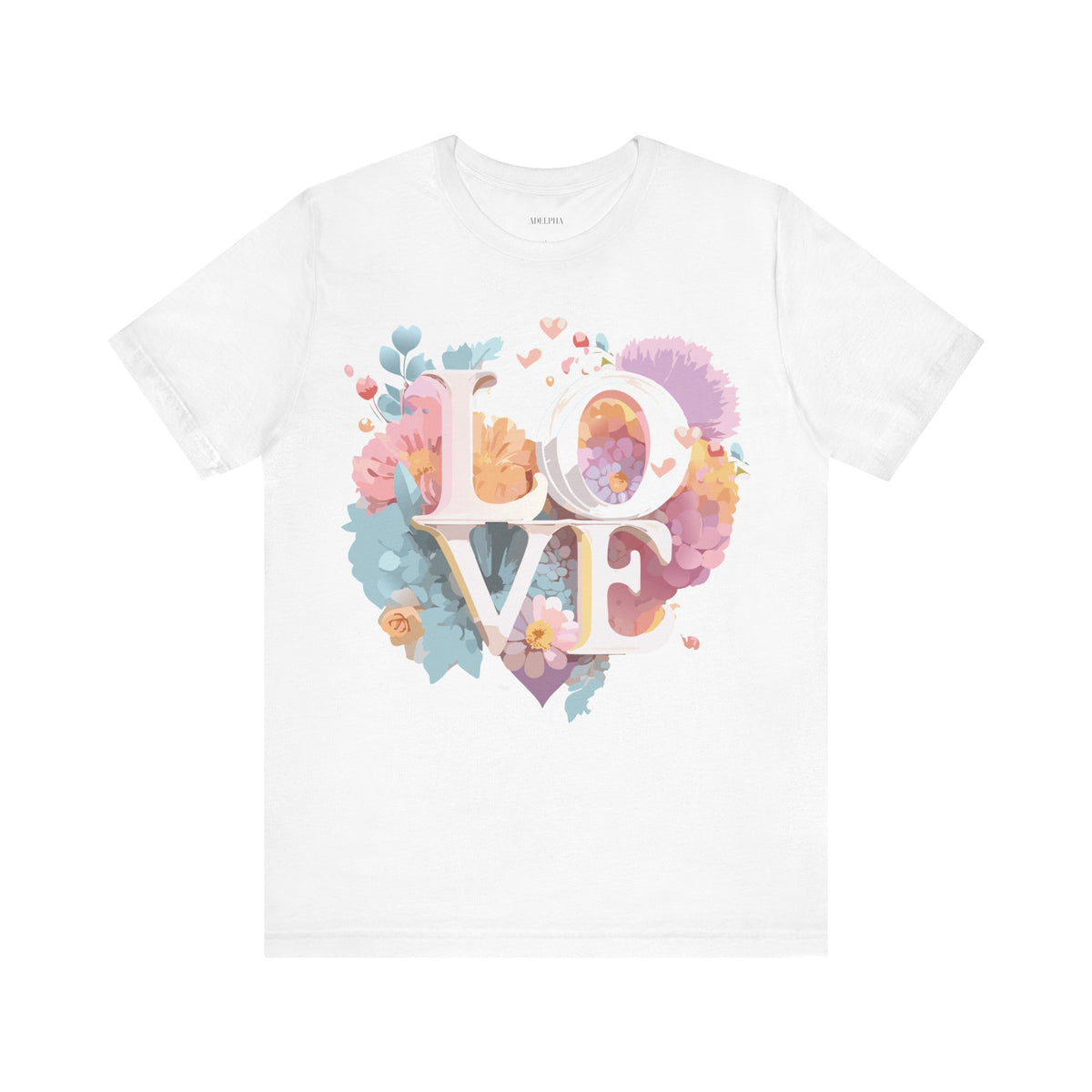 Valentine's Day Graphic Unisex Cotton Bella+Canvas Tee m201