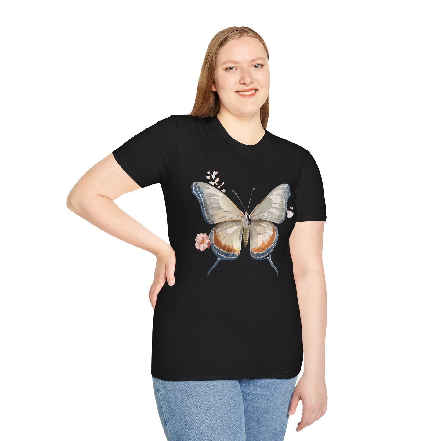 Butterfly Shirt Unisex Softstyle T Shirt Gildan 64000 Monarch Butterfly Tee Everyday Comfort