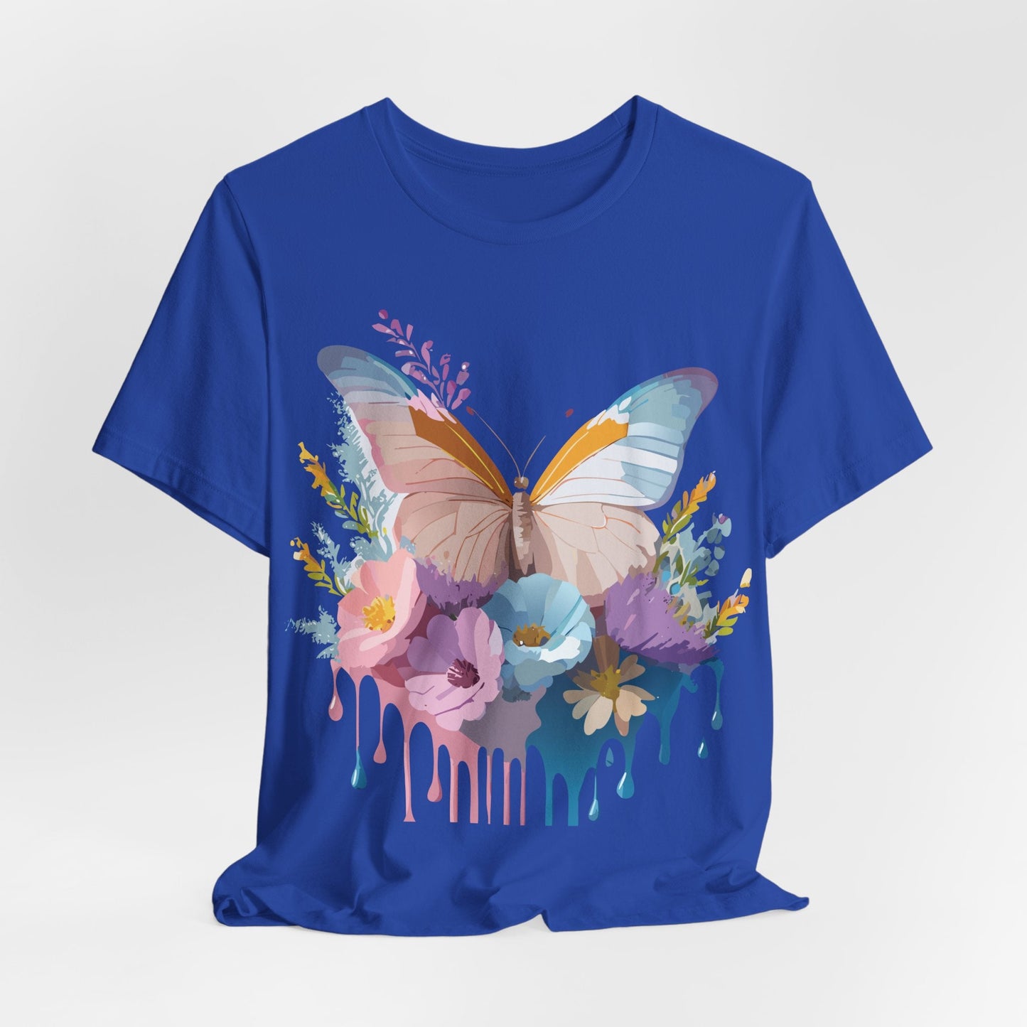 Butterfly Graphic T Shirt Unisex Adelpha Vintage Art Design Tee