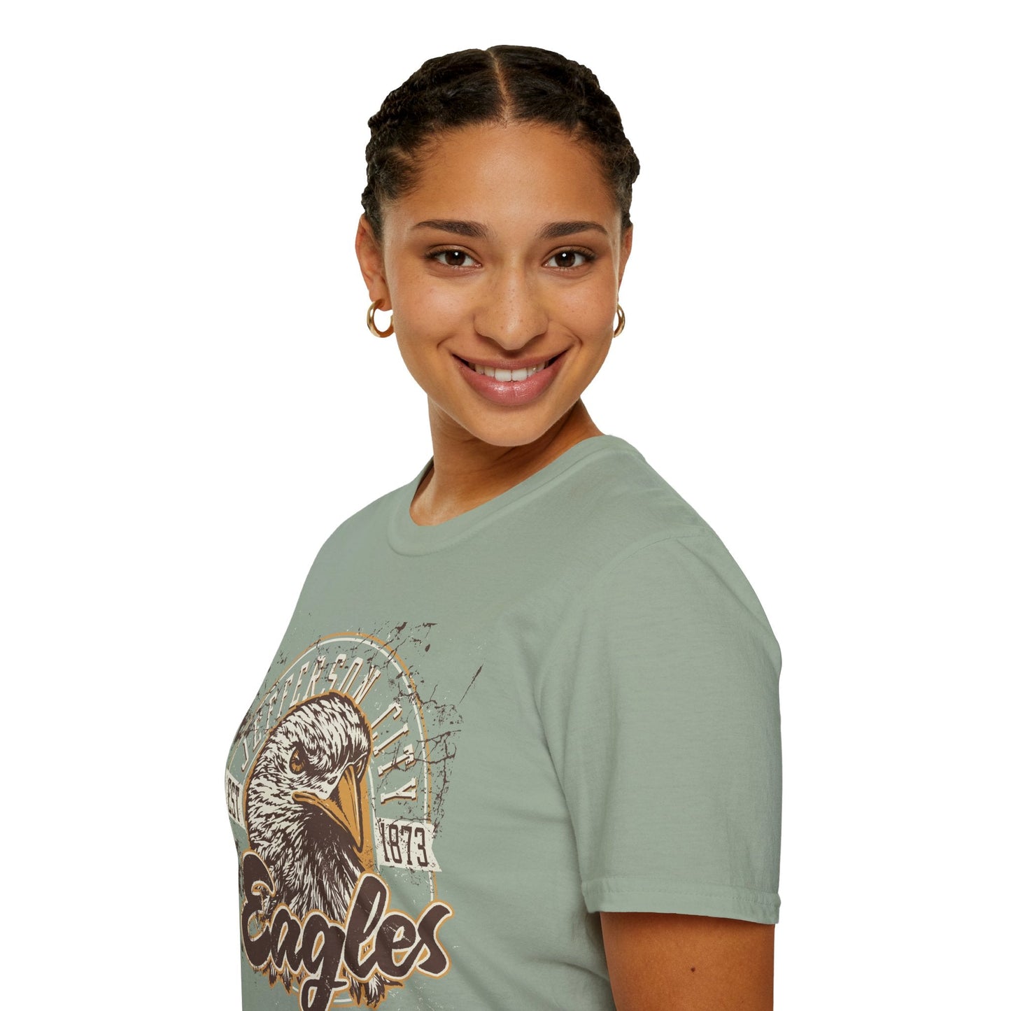 Unisex Art Design Graphic Tee Shirt With Graphic Design Gildan Softstyle 64000 For Comfort