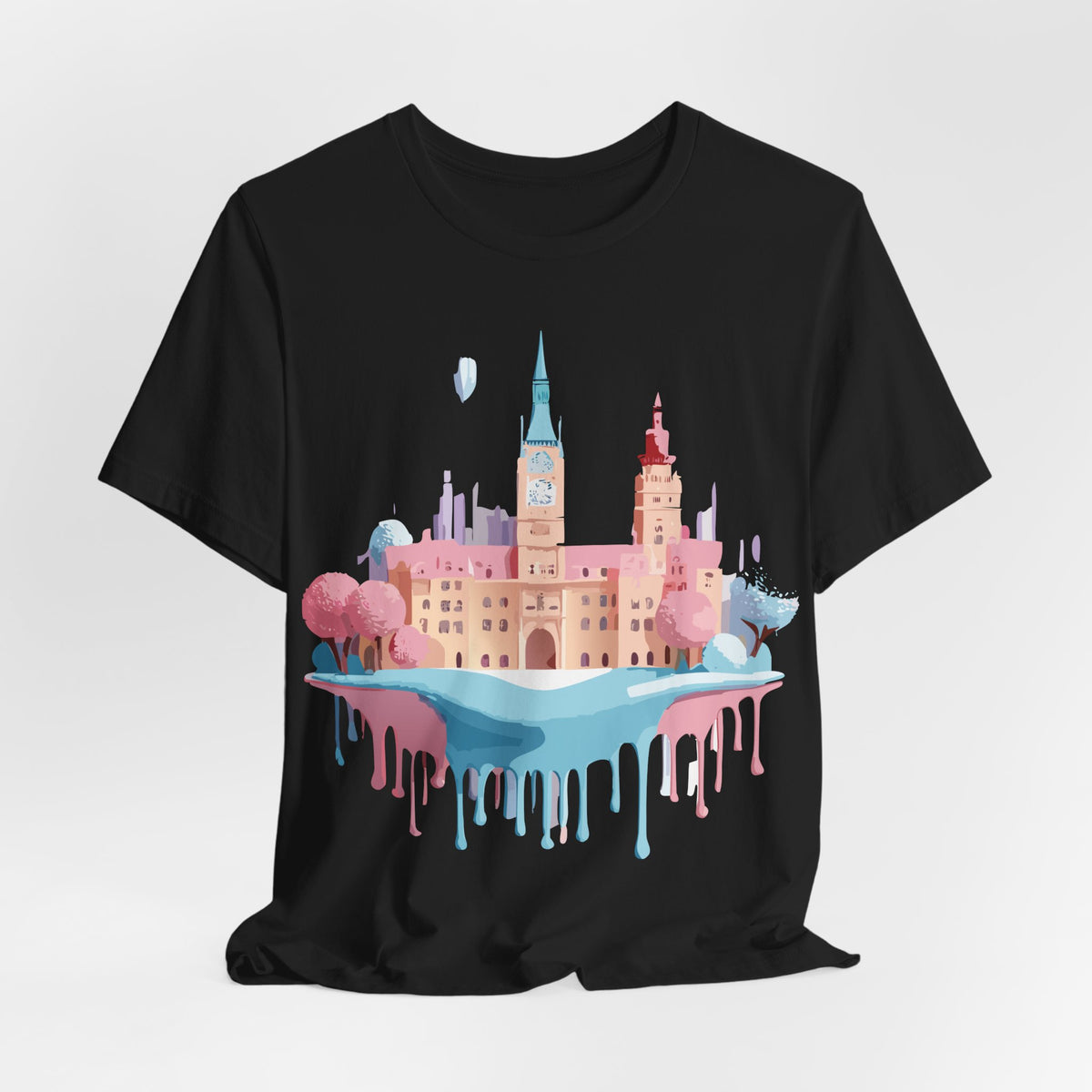 Unisex Cotton Bella+Canvas Tee with Prague