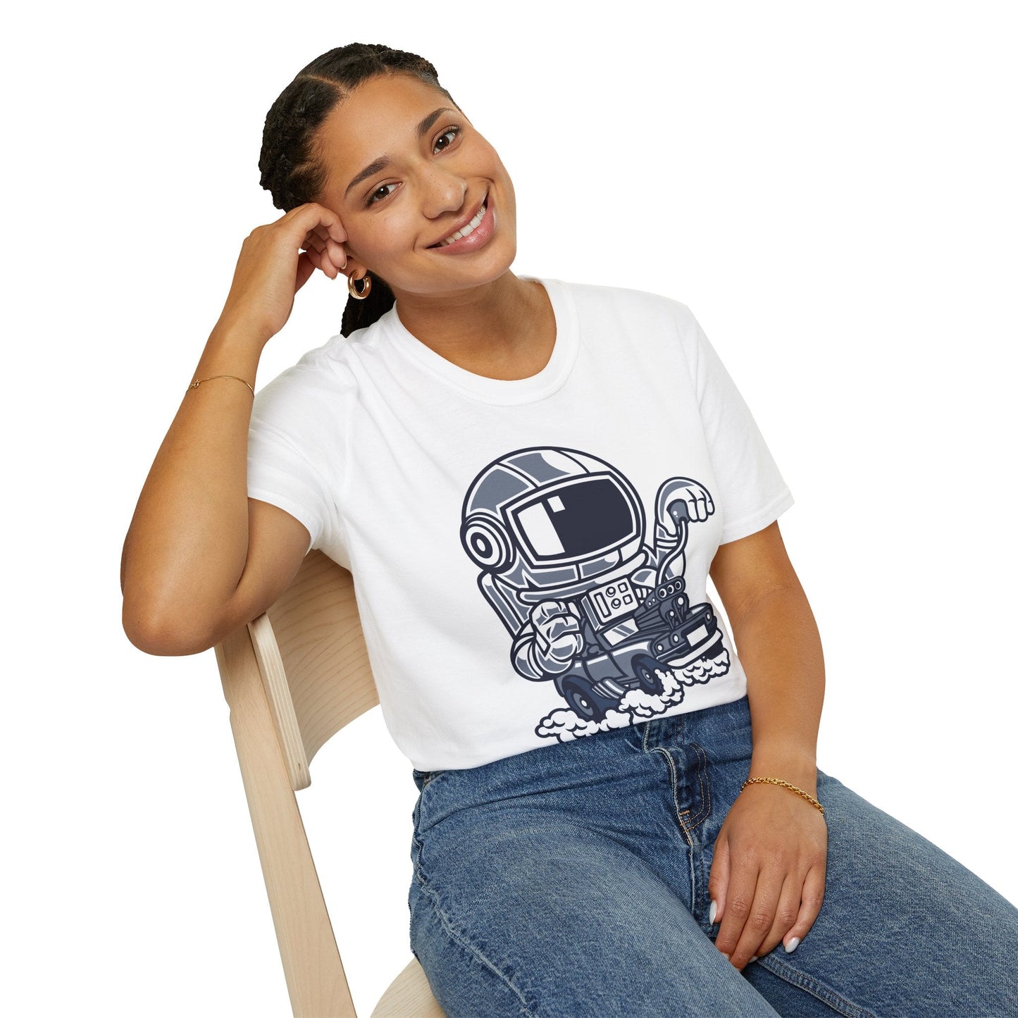 Cartoon T Shirt Animation T Shirt Funny Tee Unisex Softstyle 64000 Gildan 100 Percent Cotton