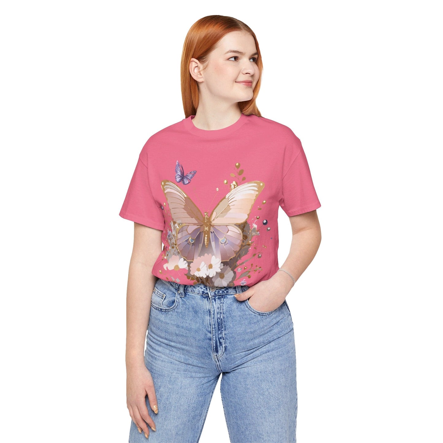 Adelpha Graphic Tee Unisex Jersey Short Sleeve Vintage Inspired Art Design Tee