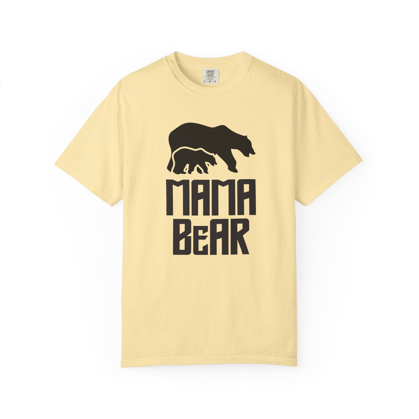 Mama Bear Mom T-shirt Mother's Day Mama Tee Unisex Comfort Colors Garment-Dyed Cotton h12