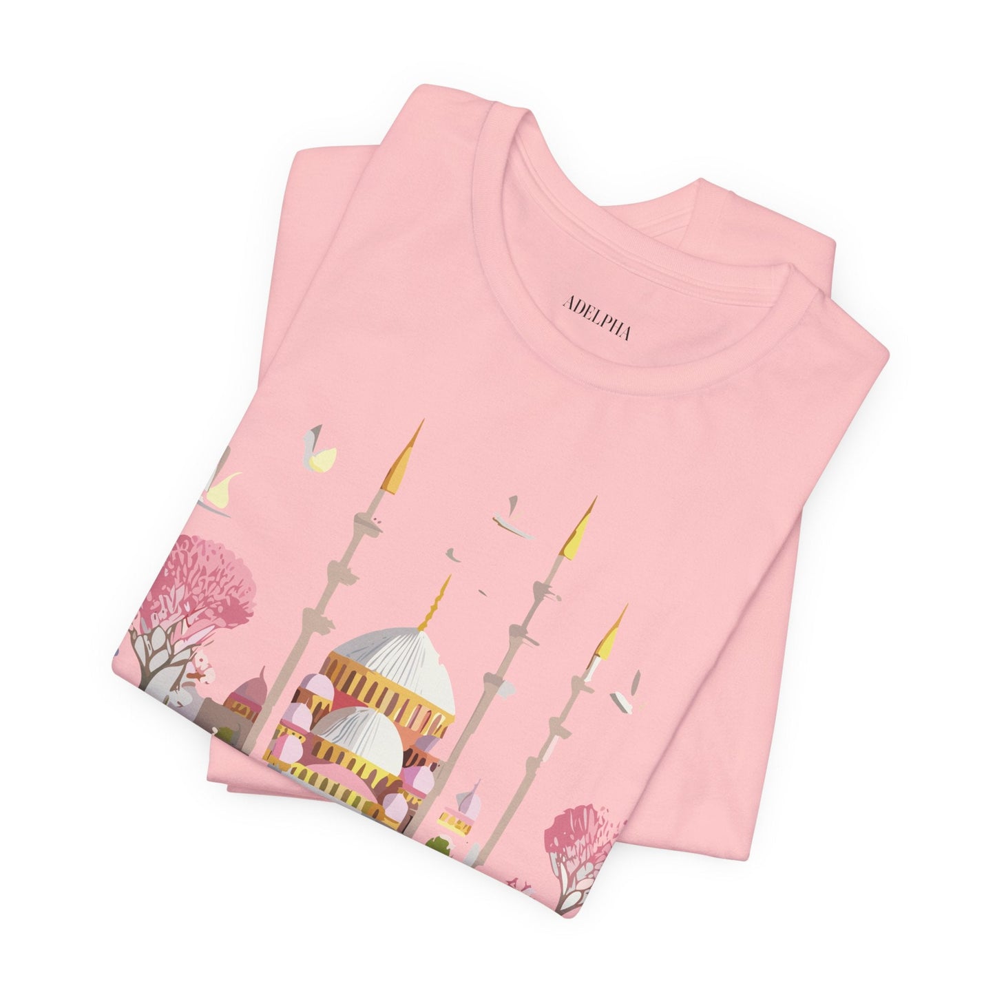 Istanbul Tourist Shirt Graphic Tee Unisex Jersey Short Sleeve Vintage Inspired Art Adelpha