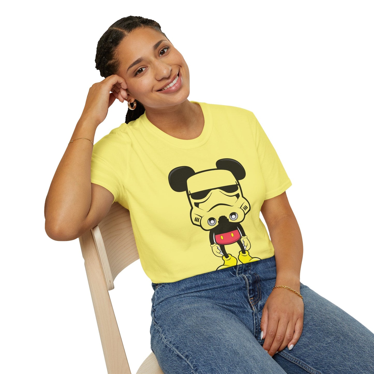 Cartoon T Shirt Animation Tee Funny Unisex Gildan Softstyle 64000 100 Percent Ring Spun Cotton