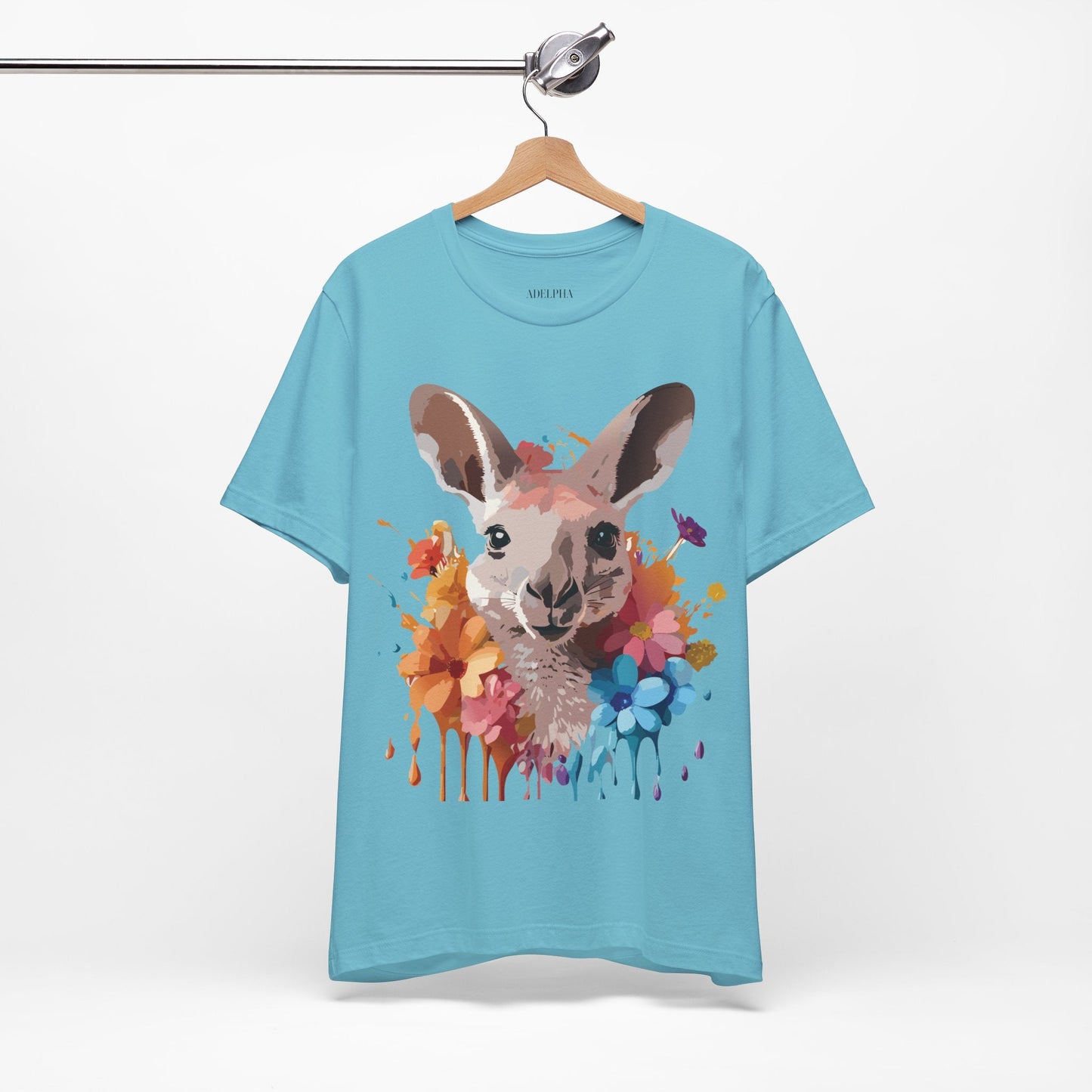 Kangaroo Graphic T Shirt Unisex Adelpha Art Design Tee Vintage Inspired Artwork For Everyday Style