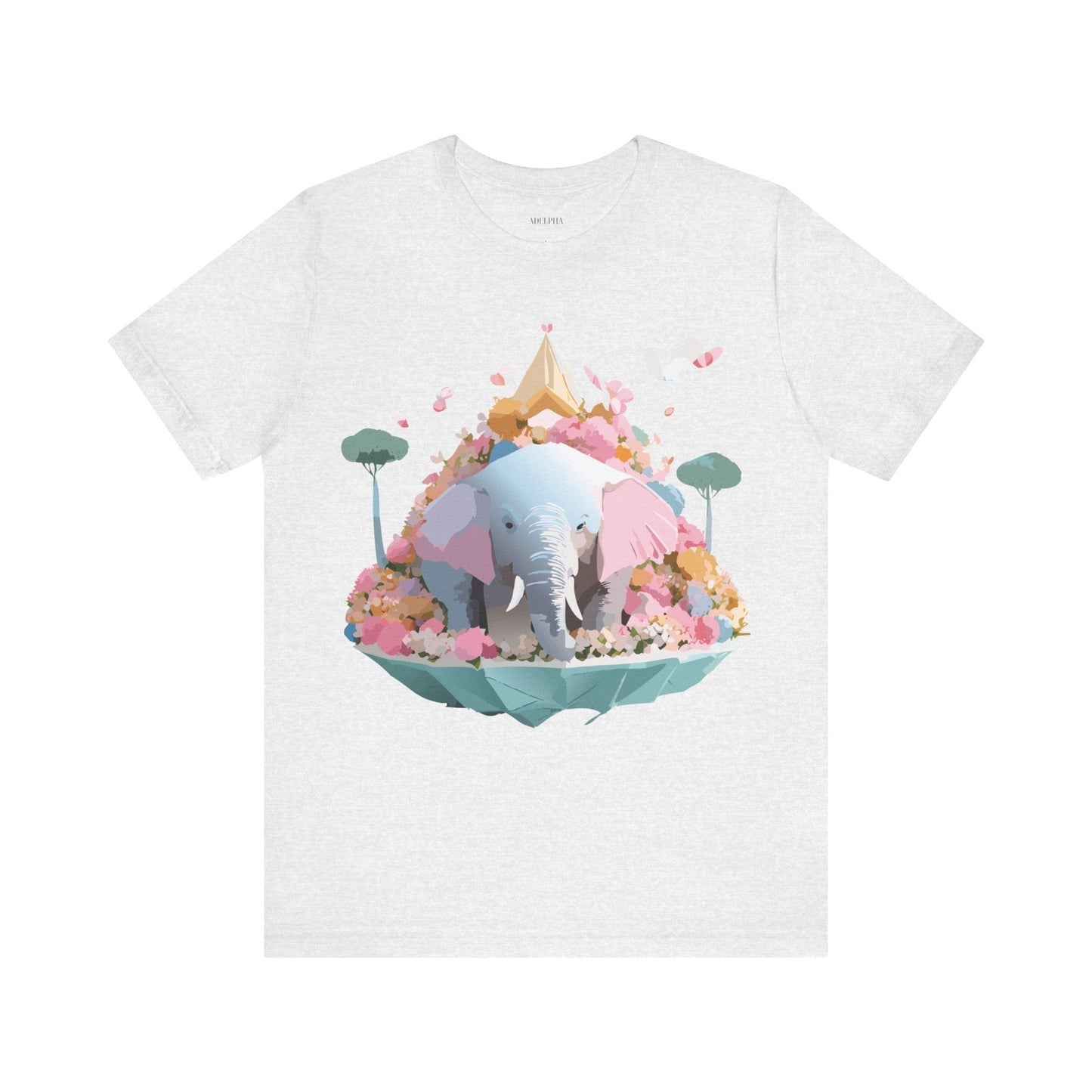 Elephant Graphic Unisex 100 Cotton Jersey Vintage Art Design Tee 19