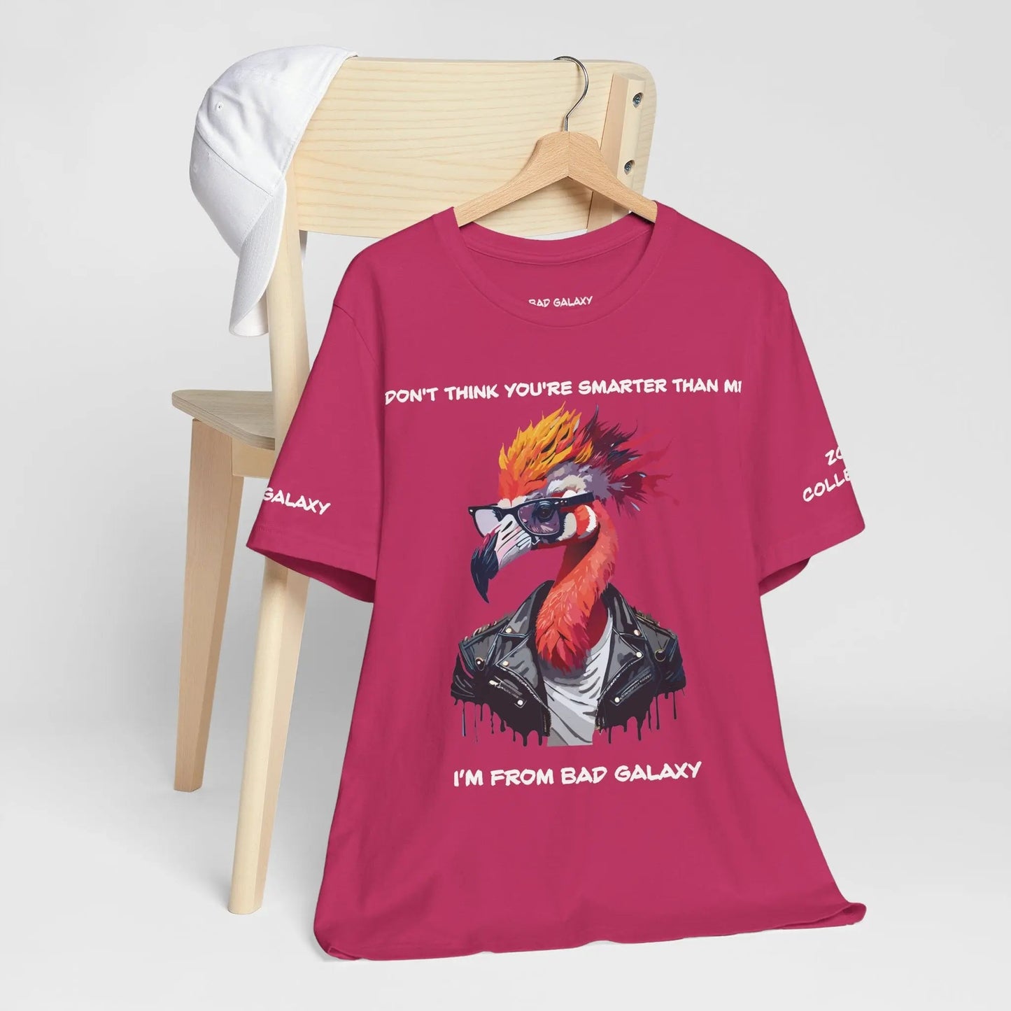 Animal T Shirt Made To Order In USA From Bad Galaxy With Eco Friendly Inks And 100 Percent Cotton