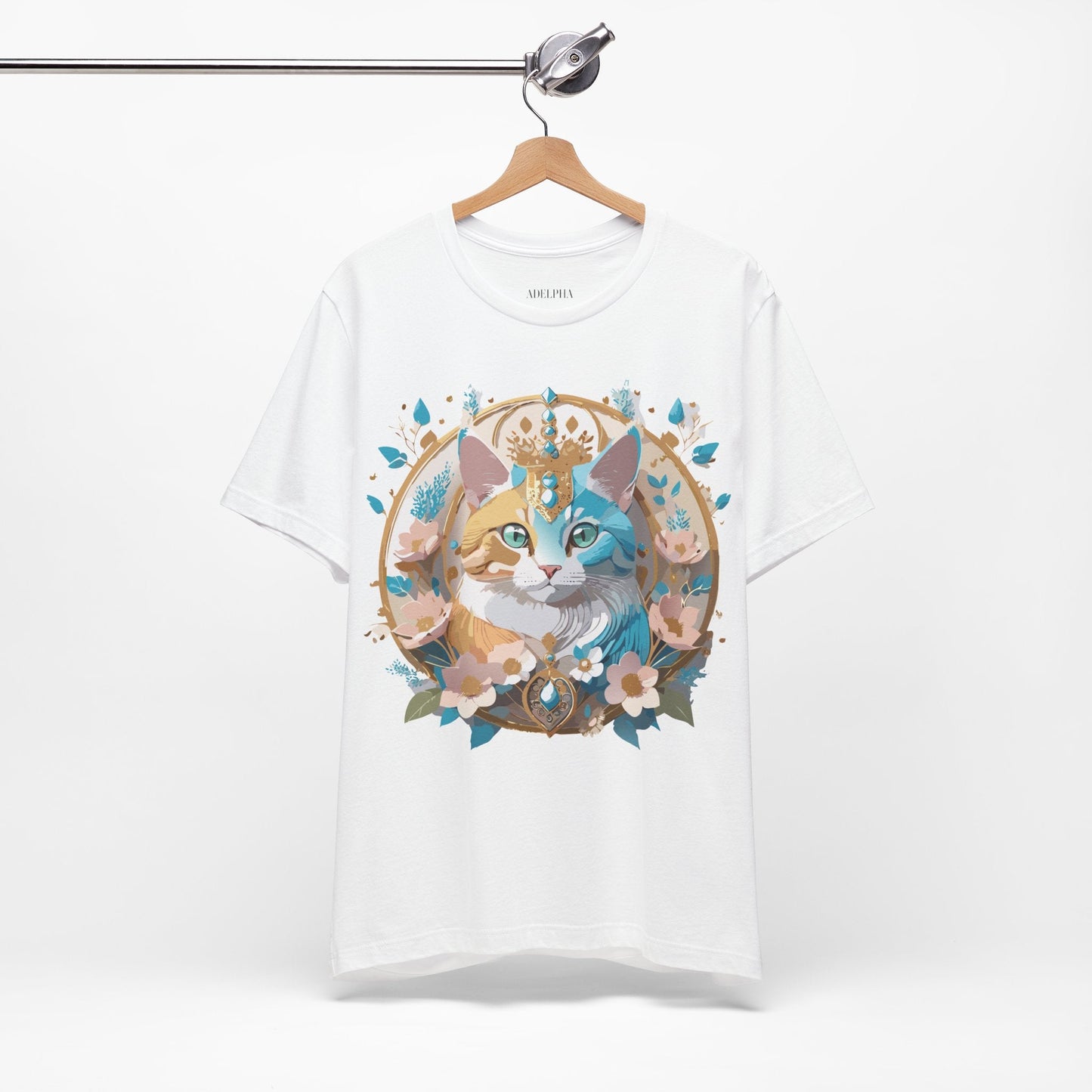 Adelpha Medallion Graphic Tee Unisex Short Sleeve Vintage Inspired Original Art Design