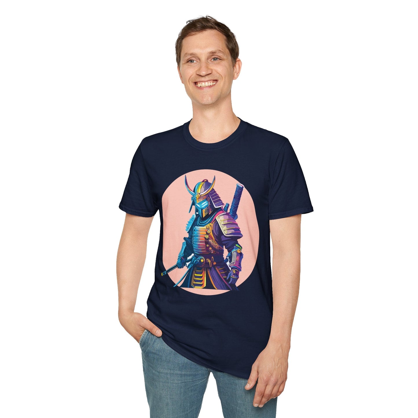 Samurai Shirt Unisex Gildan Softstyle Cotton Tee For Everyday Comfort And Style All Day
