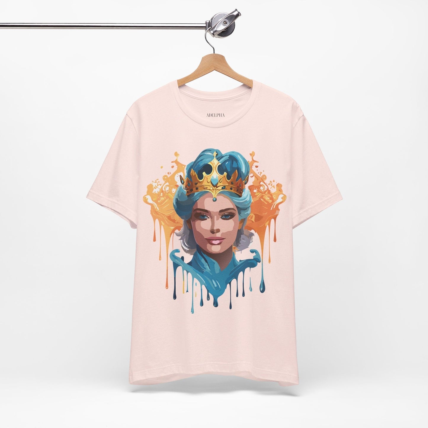Queen Woman Portrait Graphic Unisex 100 Cotton Vintage Artwork Tee 17