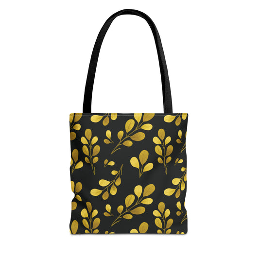 Canvas Bag with Floral Prints