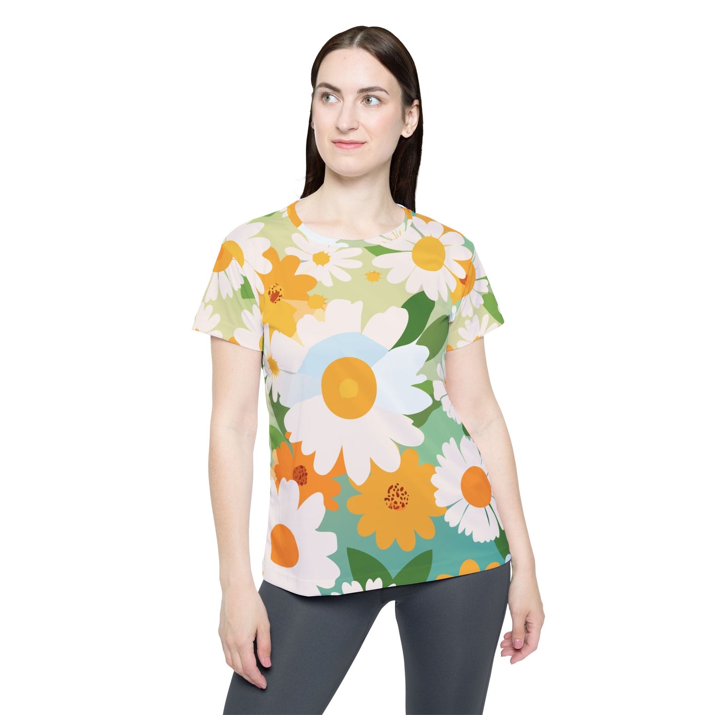 Floral Print Shirt, Shirt with Flowers