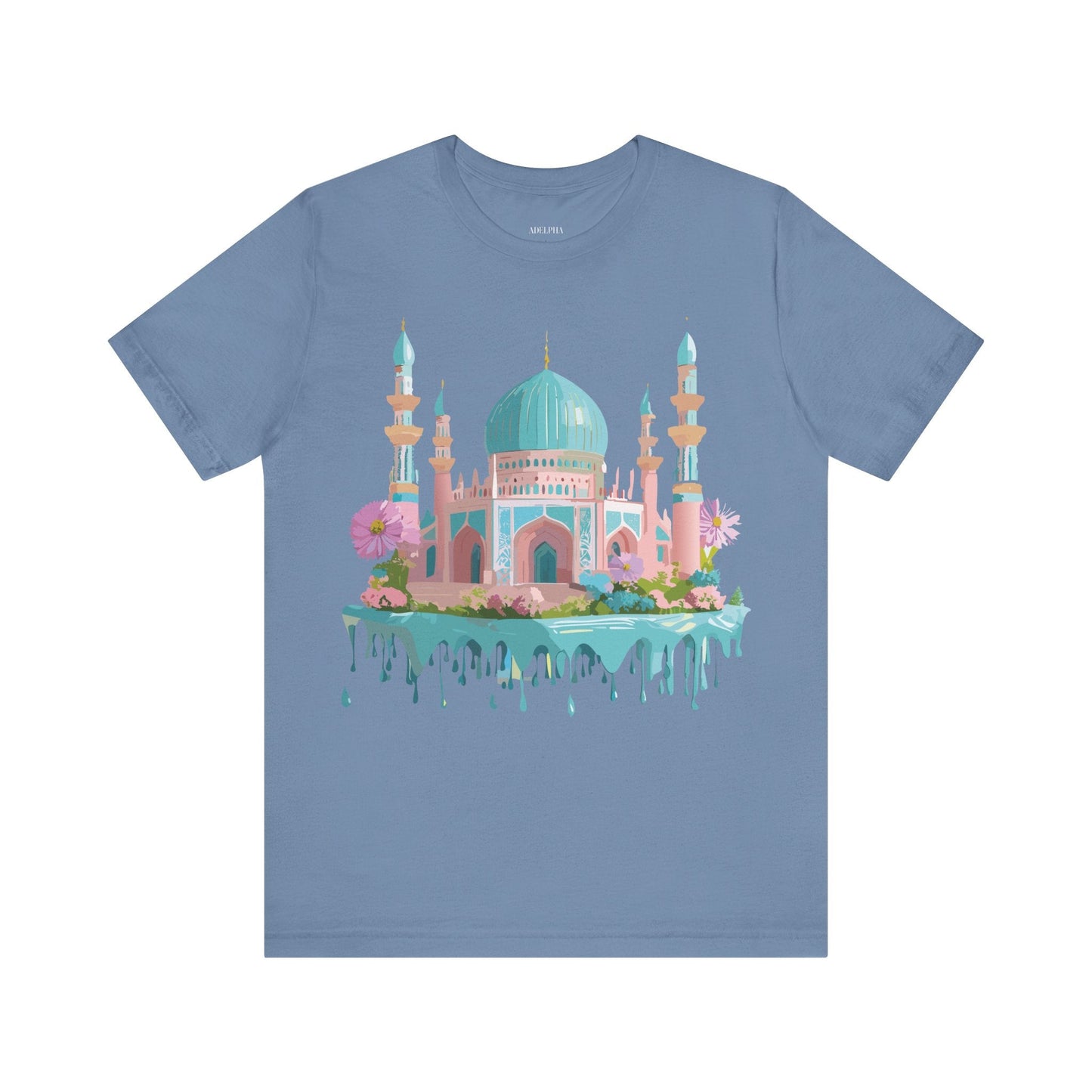 Tourist Shirt With Tashkent Graphic Tee By Adelpha Unisex Short Sleeve Vintage Artwork