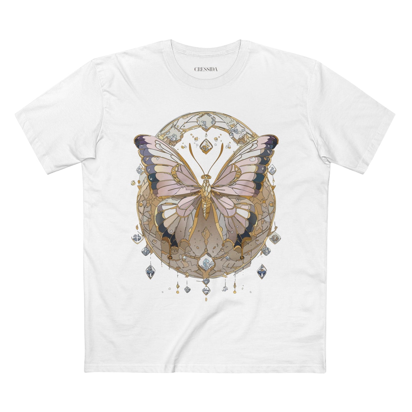 Butterfly Graphic Design Unisex 100 Cotton Tee 1