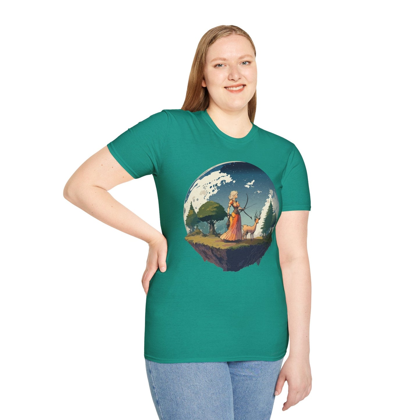 Womens Graphic T Shirts Ladies Art Design Shirt Softstyle Gildan 64000 Unisex Tee