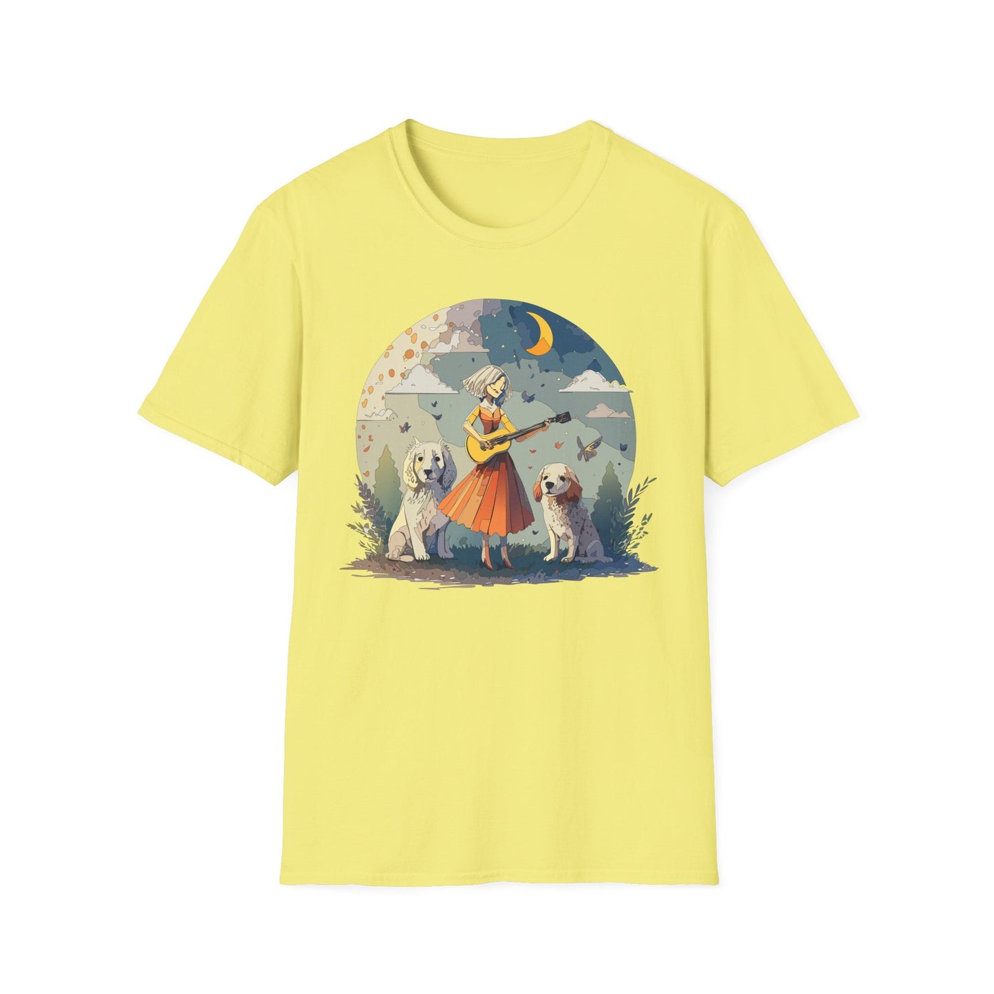 Womens Graphic T Shirts Art Design Tee Softstyle Gildan 64000 100 Percent Cotton