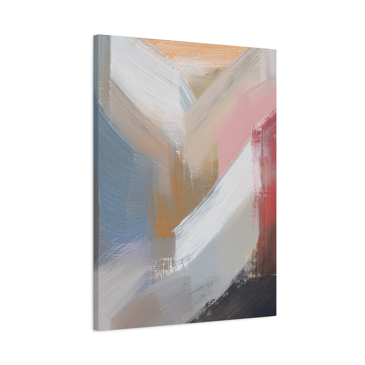 Abstract Pastel Painting Print Canvas 20x24,20x30,24x30 24x32,24x36,30x40 32x48,36x48,40x60 Pine-Wood Inner Frame ABS-88