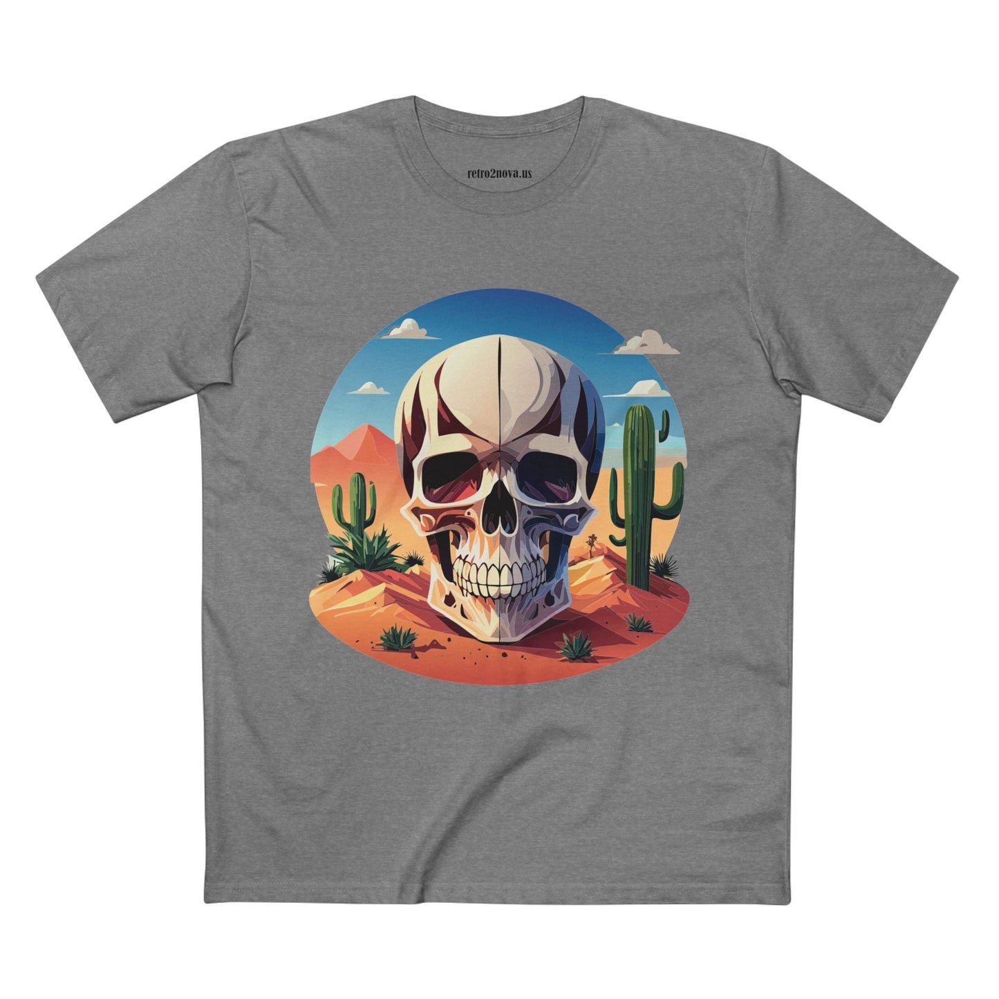 Skull Shirt Unisex Skeleton Tee Premium Cotton With Original Art By Retro2Nova Official