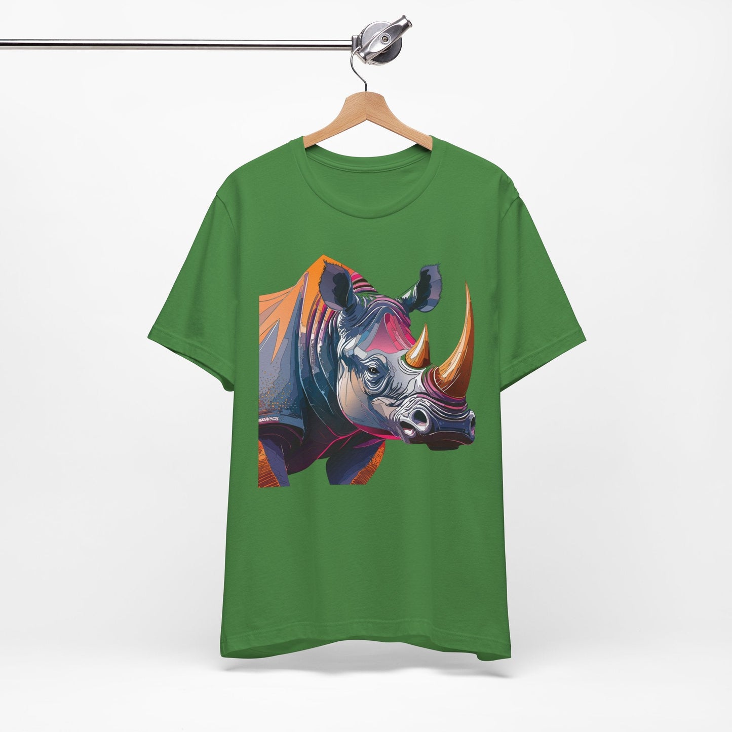 Unisex Animal Print Tee Shirt Featuring Wild Animals Art Design For Everyday Wear