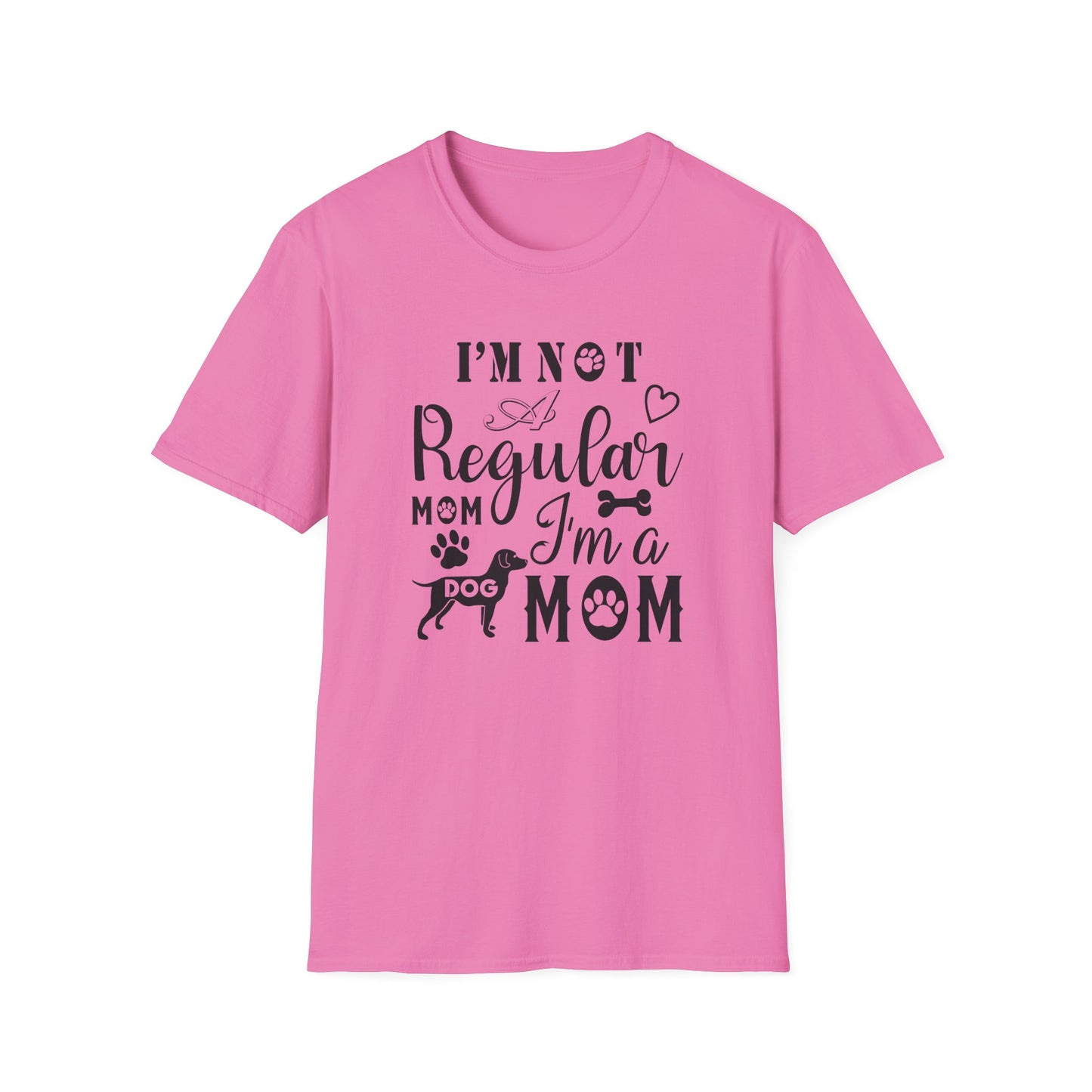 Dog Mom Pet Lover Graphic Unisex Cotton T-Shirt