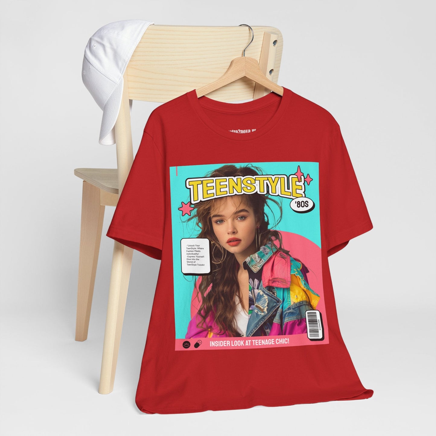Magazine Cover Shirt Unisex Jersey Short Sleeve Tee Lightweight Breathable Fabric