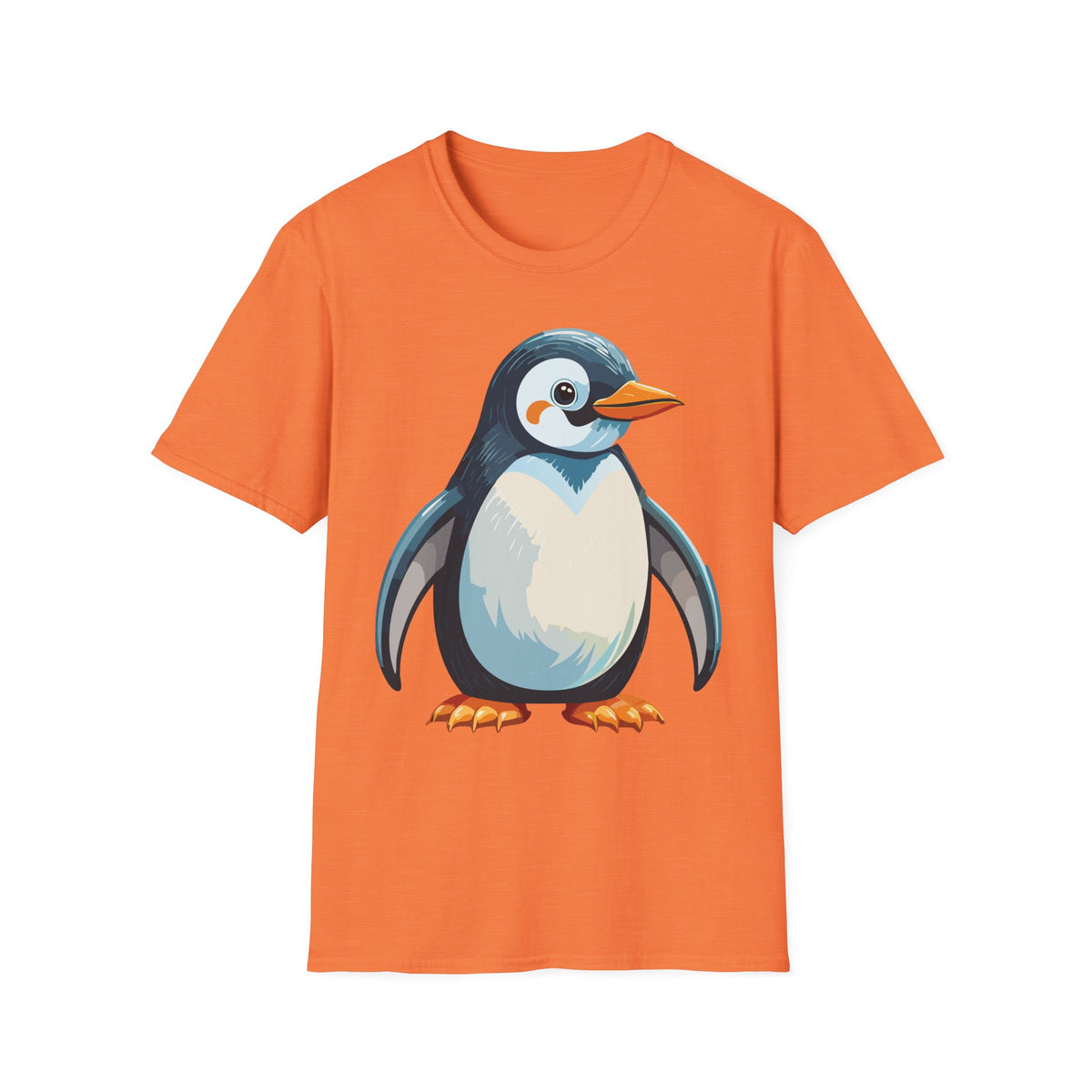 Cute Cartoon Penguin T-Shirt | Playful Penguin Illustration