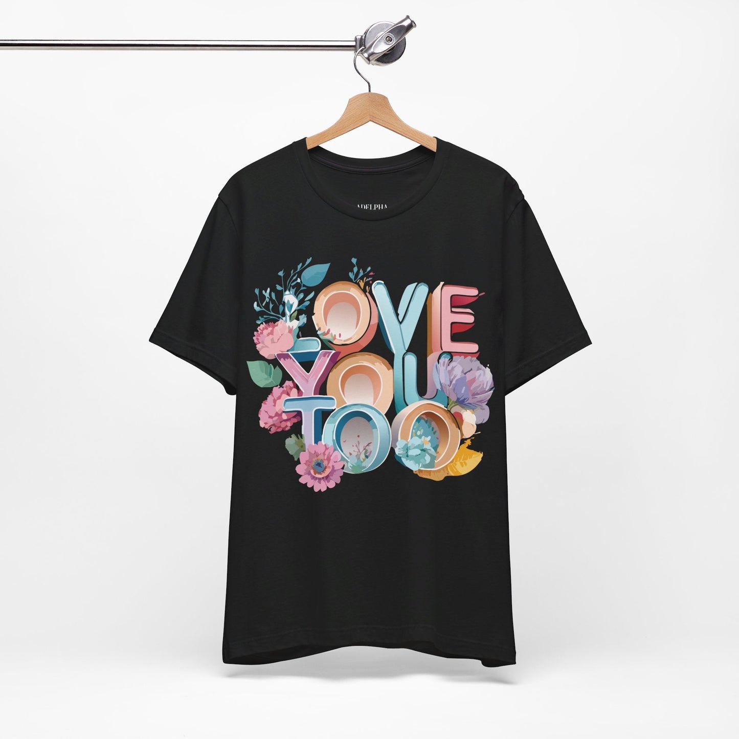 Adelpha Valentine Graphic T Shirt Unisex Jersey Short Sleeve Vintage Inspired Art Design
