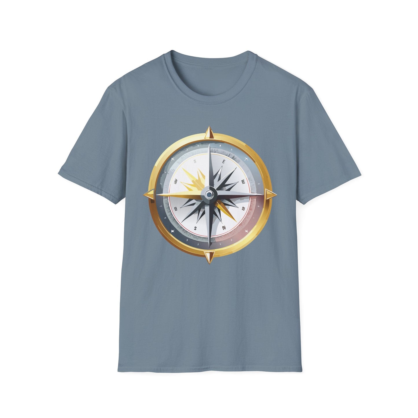 Compass Navigator Graphic Tee Unisex 100 Cotton 8