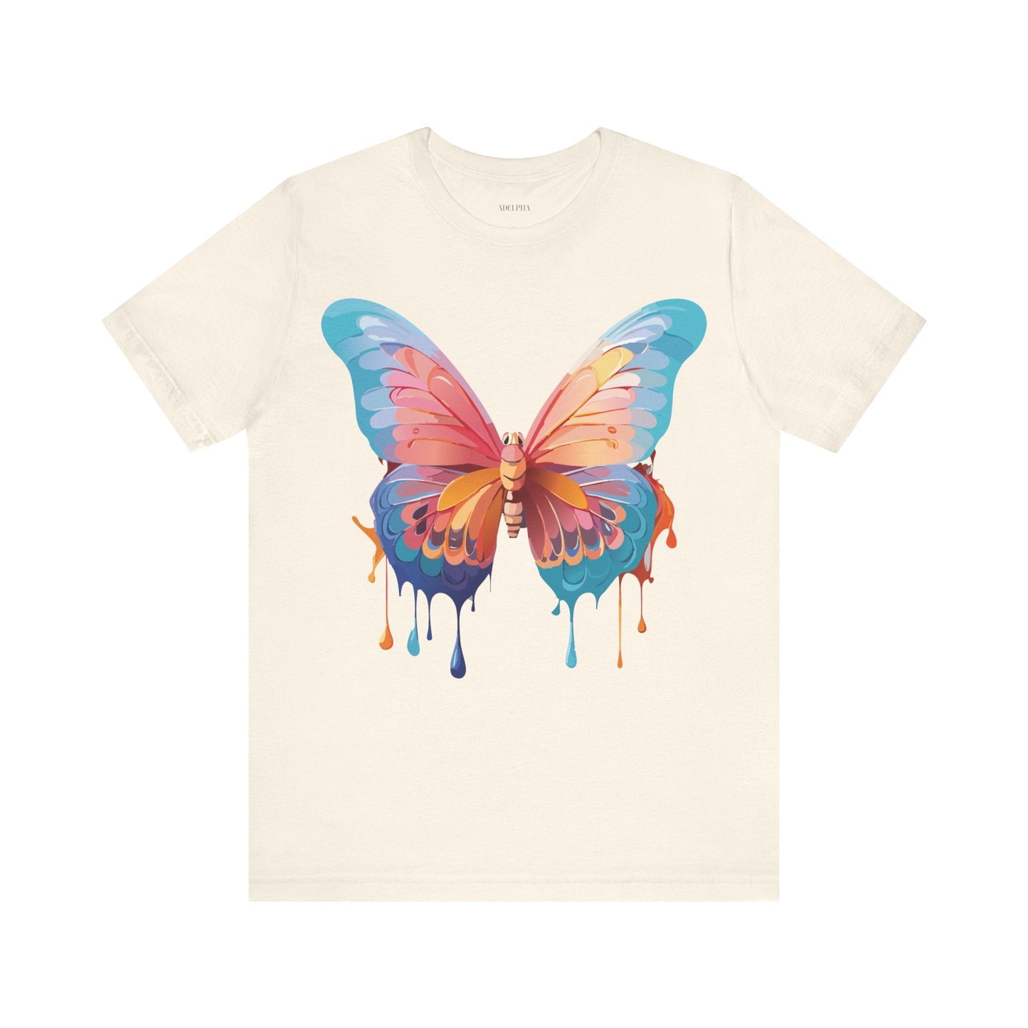 Butterfly Graphic Tee By Adelpha Unisex Short Sleeve Jersey Shirt