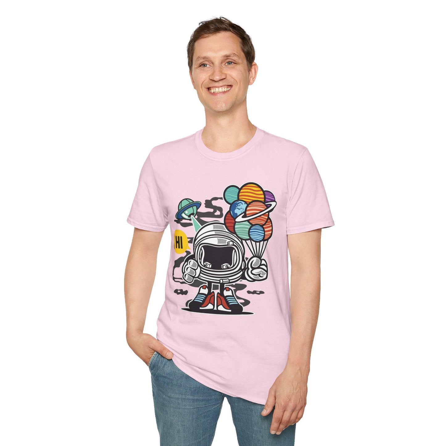 Cartoon T Shirt Animation Tee Funny Graphic Tee Gildan Softstyle 64000 Unisex Comfort