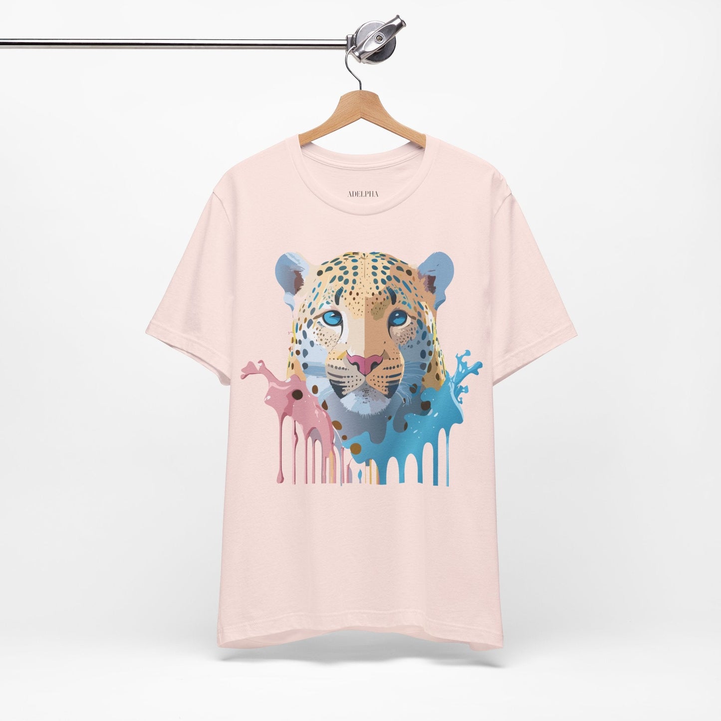 Adelpha Cheetah Graphic T Shirt Unisex Jersey Short Sleeve Vintage Art Tee