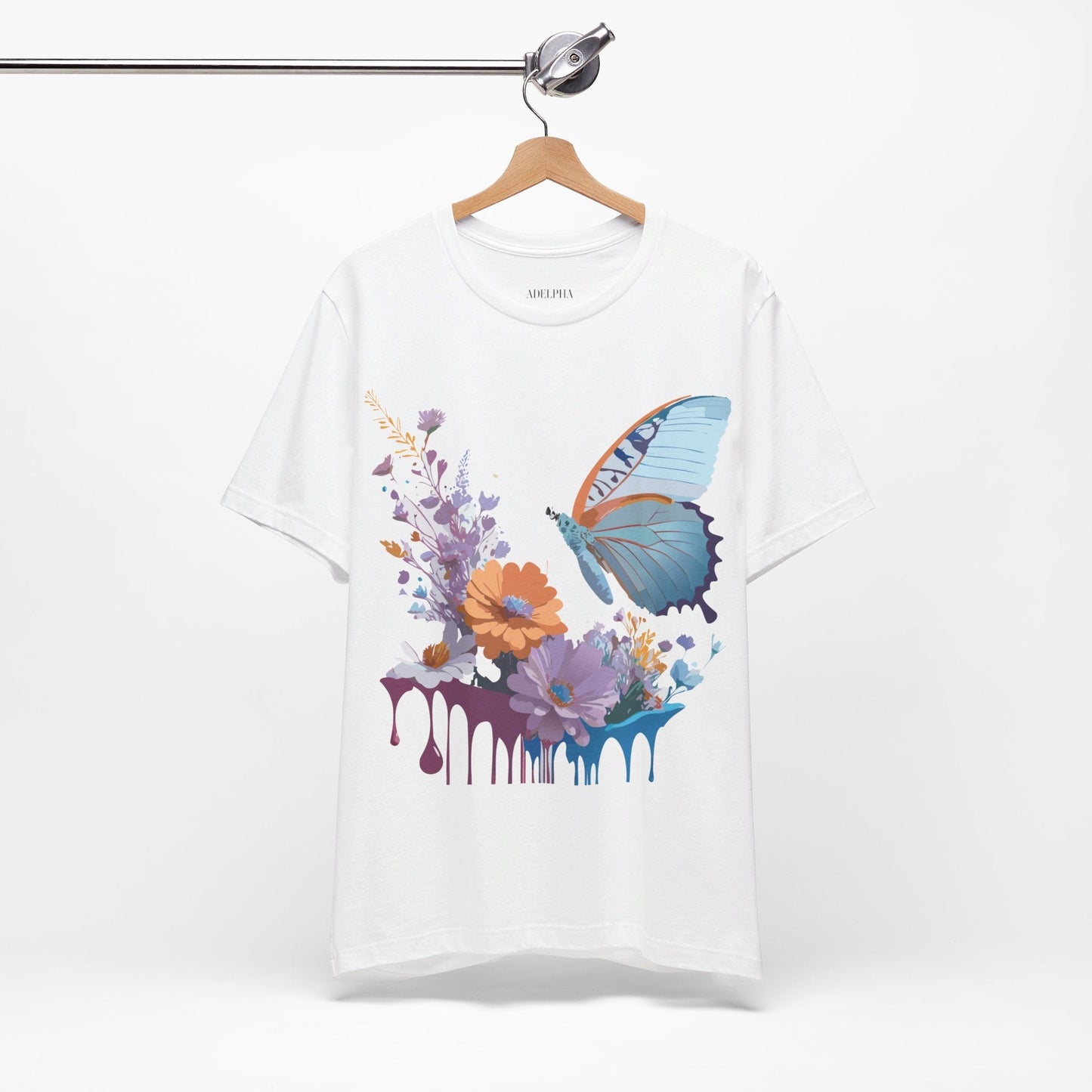 Adelpha Vintage Inspired Graphic Tee Unisex Short Sleeve Artwork