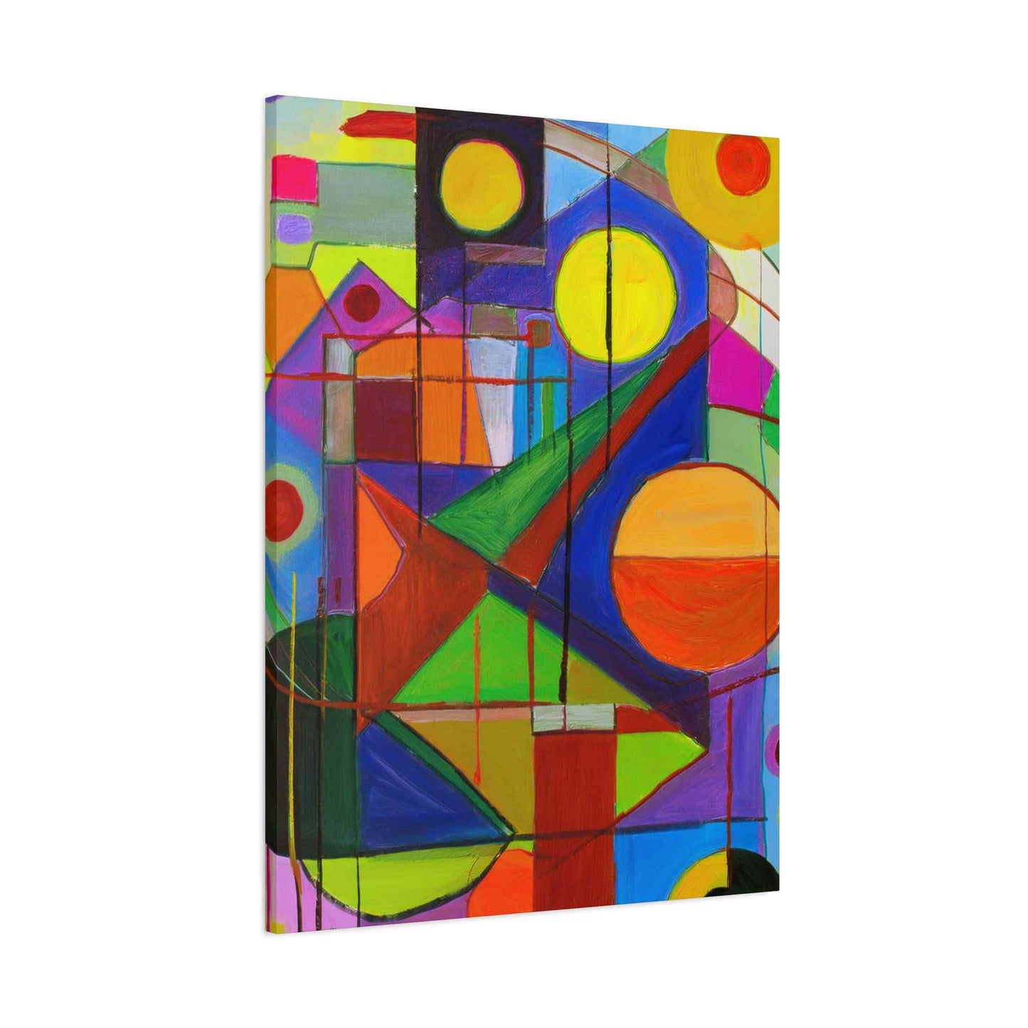 Abstract Painting Print Canvas 20x24,20x30,24x30, 24x32,24x36,30x40, 32x48,36x48,40x60 Pine-Wood Inner Frame ABS-5