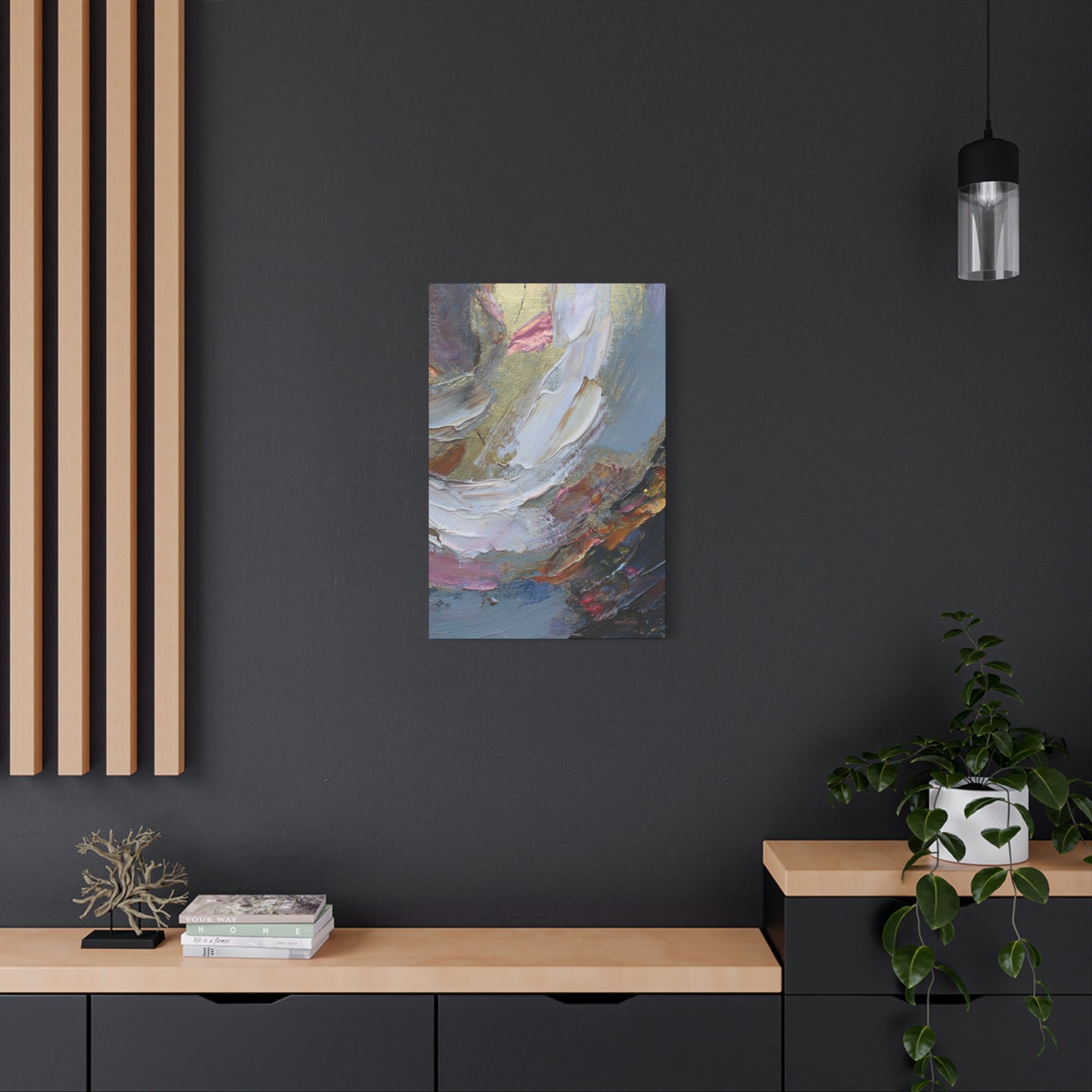 Abstract Oil Painting Print Canvas 20x24,20x30,24x30 24x32,24x36,30x40 32x48,36x48,40x60 Pine-Wood Inner Frame ABS-87