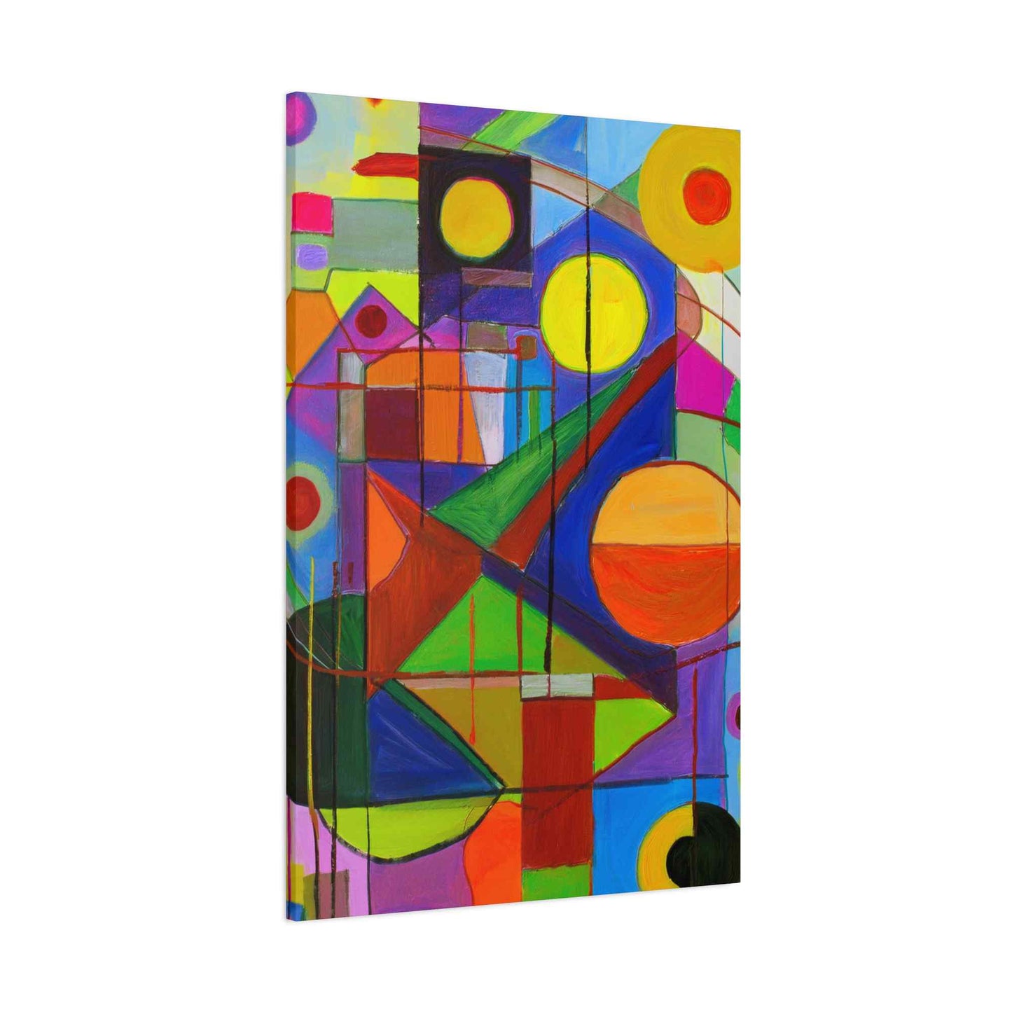 Abstract Painting Print Canvas 20x24,20x30,24x30, 24x32,24x36,30x40, 32x48,36x48,40x60 Pine-Wood Inner Frame ABS-5