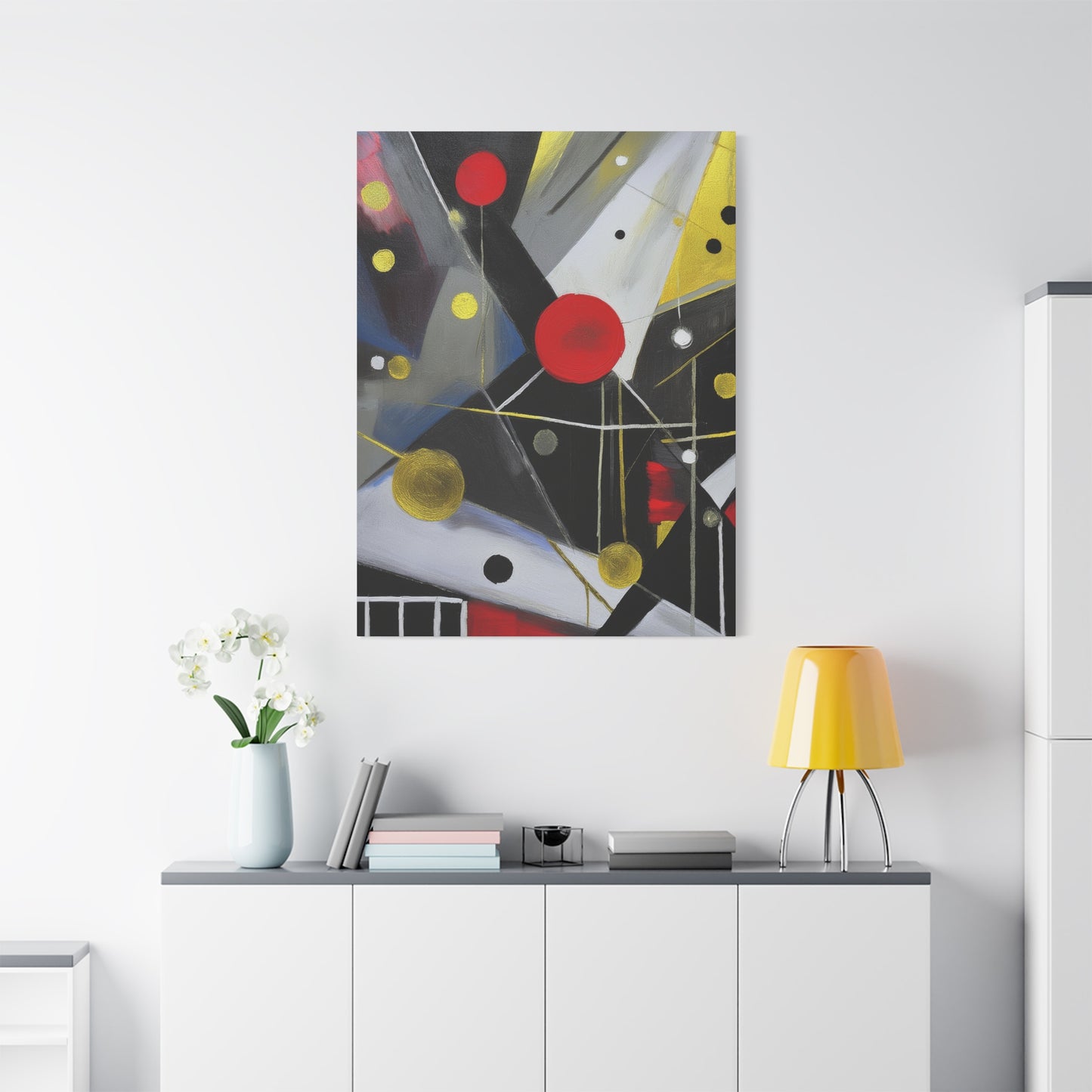 Abstract Oil Painting Print Canvas 20x24,20x30,24x30 24x32,24x36,30x40 32x48,36x48,40x60 Pine-Wood Inner Frame ABS-154