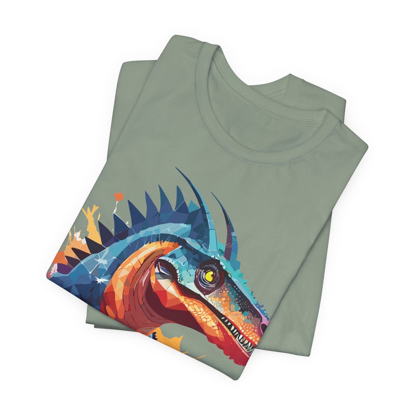 Unisex Animal Tee Shirt With Animals Art Design Wild Animals Shirt For Everyday Wear