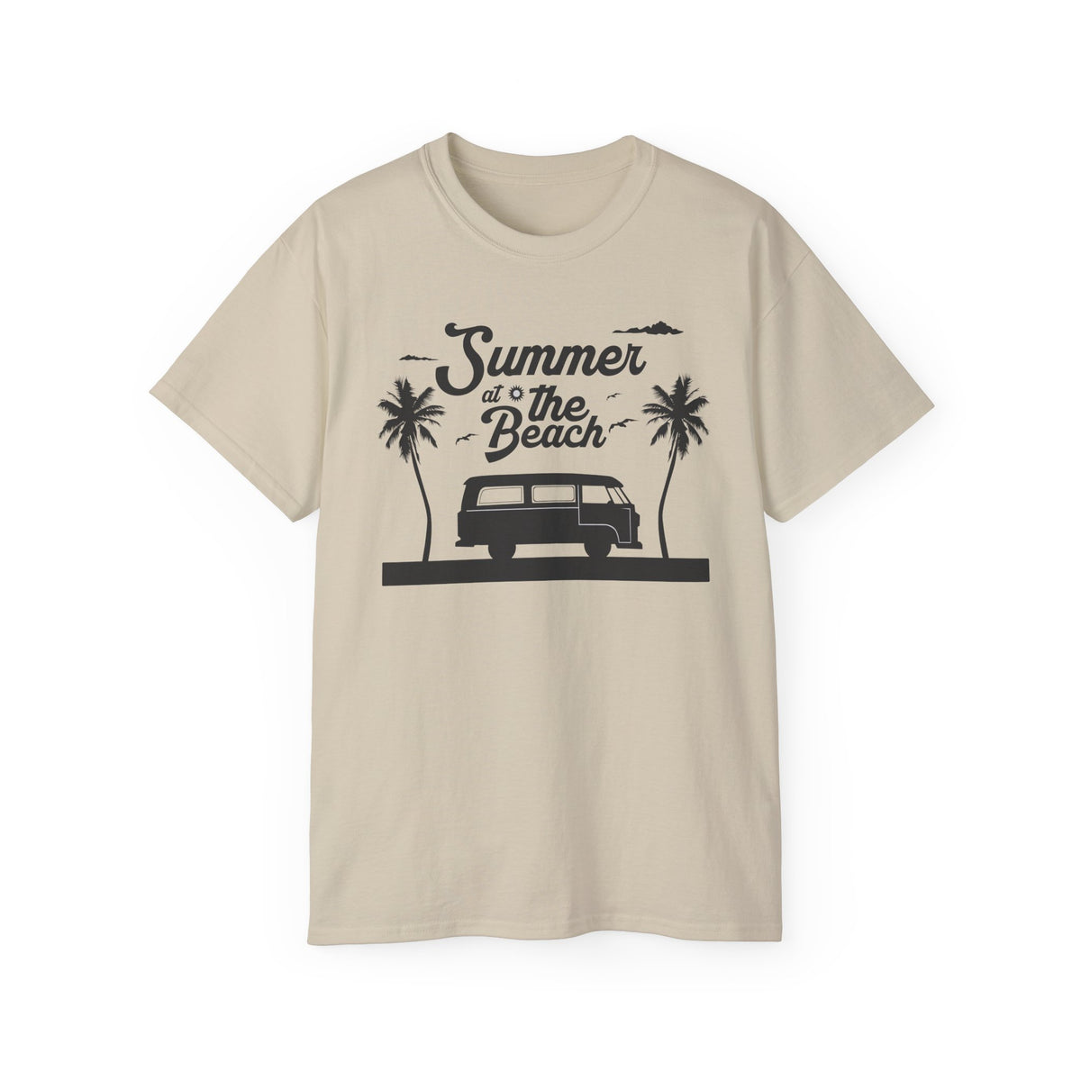 Summer at the Beach Van Tee | Surf Camper Palm Tree Shirt